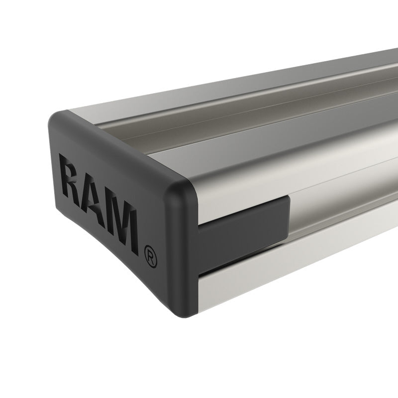 RAM® Tough Track™ 3U Modular Aluminum Track System for Heavy-Duty Mounting - Perfect for Trucks, ATVs, and Off-Road Vehicles