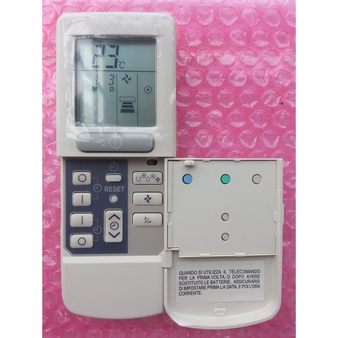 Hitachi Riello Air Conditioner Remote Control Replacement - Universal AC Remote for Hitachi & Riello Units | Perfect for Home, Office & Hotel Use