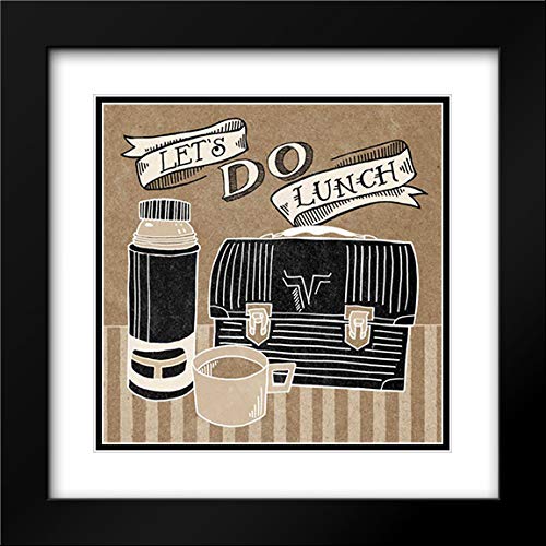 Black Modern Wood Frame With Double Matting
