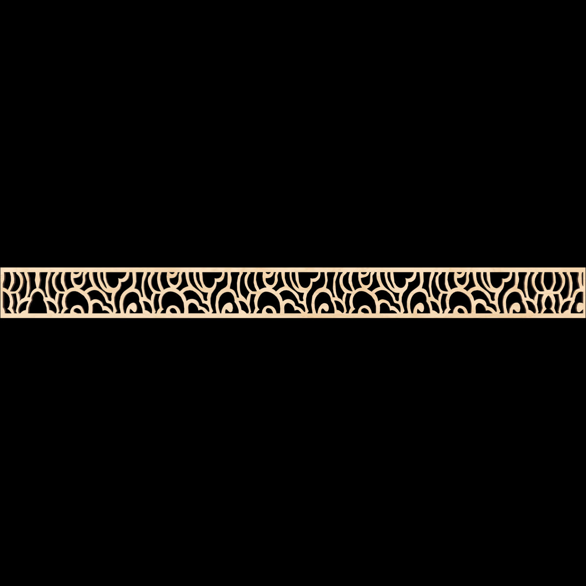 Springfield Fretwork Moulding - Decorative Wood Trim for Home & Furniture DIY Projects | Perfect for Crown Molding, Wall Paneling and Cabinet Accents
