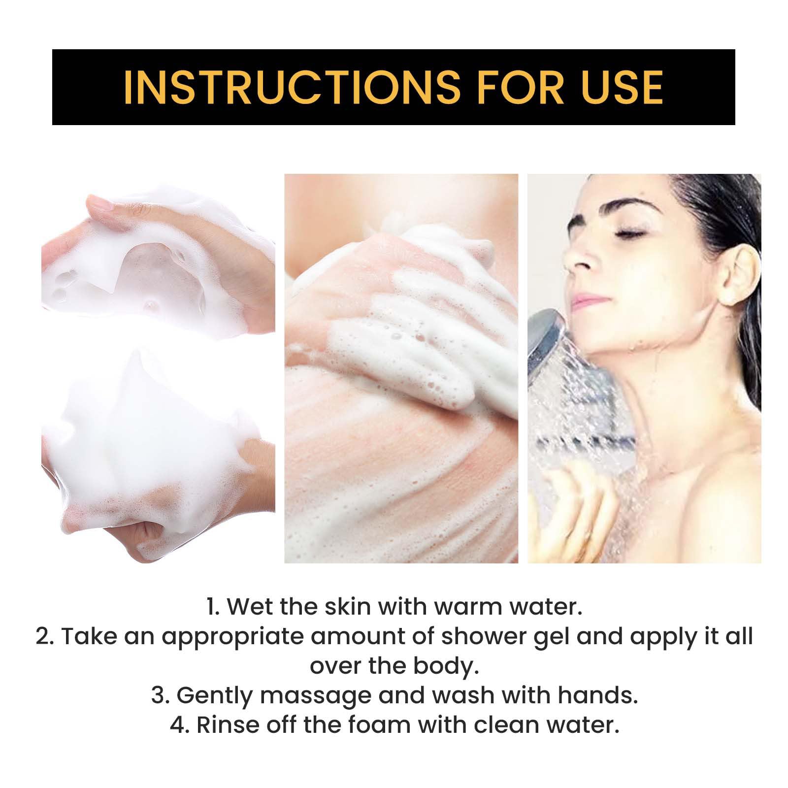 Honeys Moisturizing Shower Gel for Women - Hydrating Body Wash with Deep Cleansing & Grease Removal - Daily Use for Soft, Smooth Skin - Ideal for Dry Skin & Post-Workout Refreshment