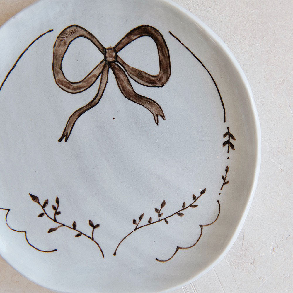 Hand Painted Ceramic Bowls and Plates Set - Elegant Dinnerware for Home Dining, Parties & Gifts | Microwave & Dishwasher Safe