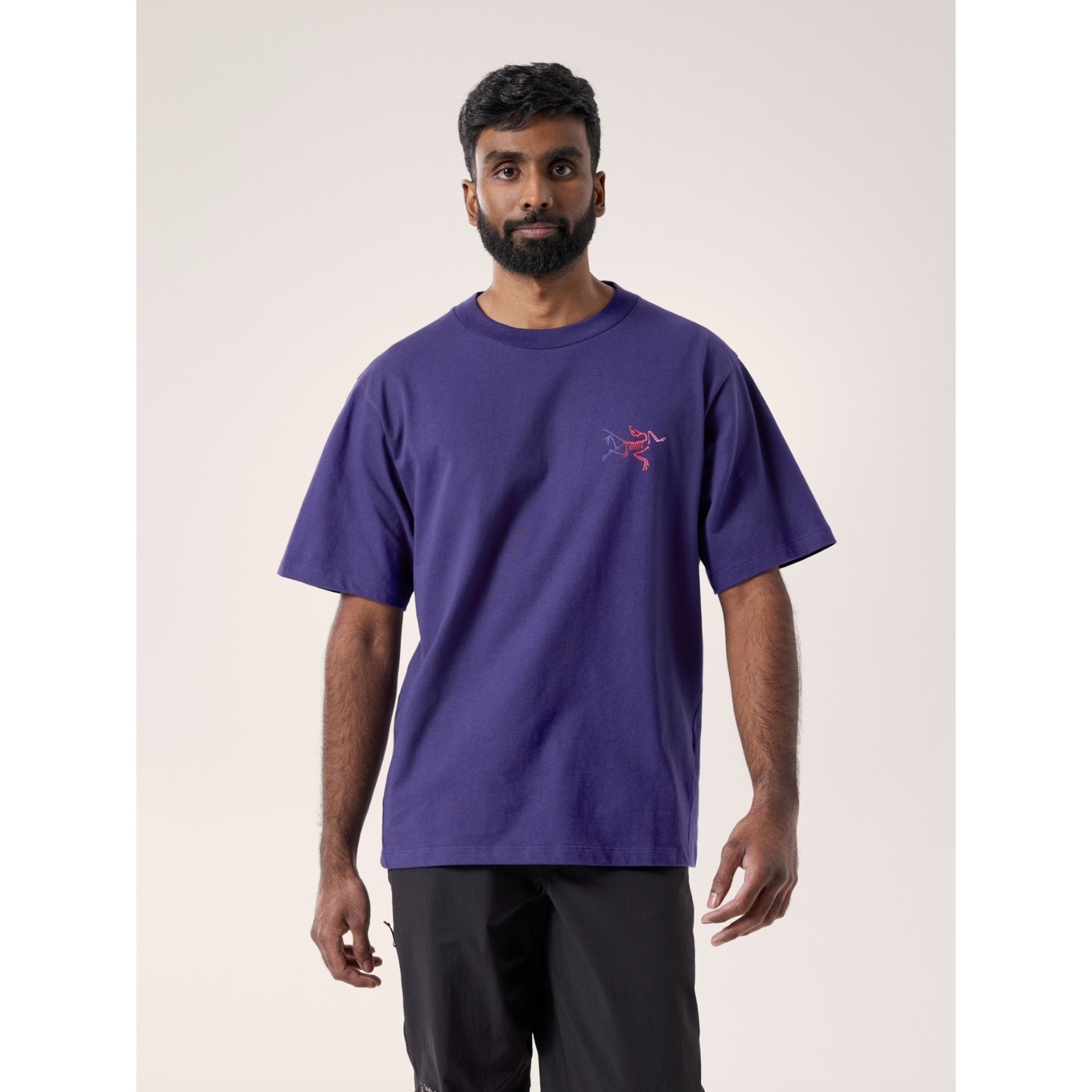 Arc'teryx Men's Kragg Short Sleeve Cotton Logo T-Shirt - Casual & Outdoor Wear for Hiking, Travel & Everyday Comfort