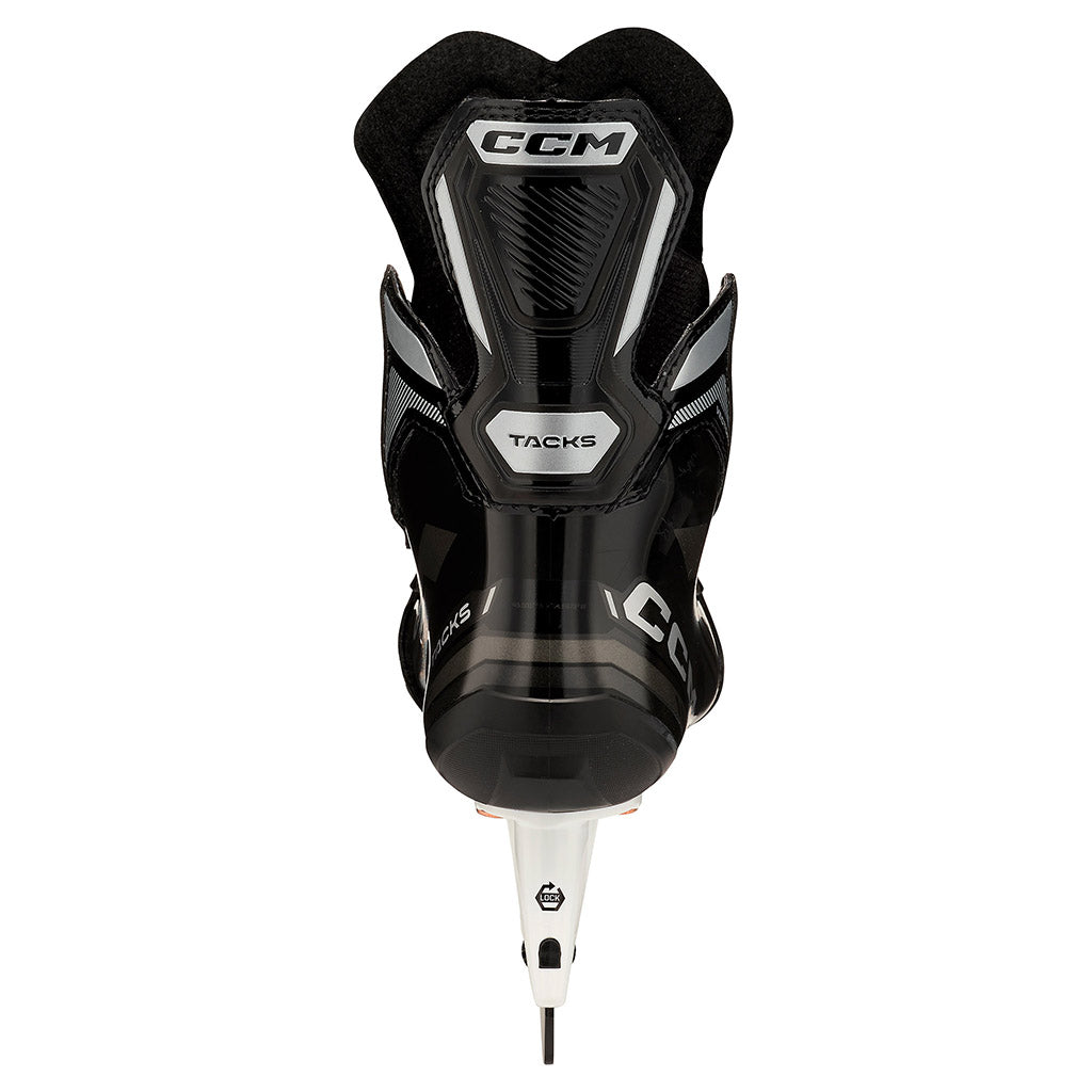 CCM Tacks Vector Plus 2022 Junior Ice Hockey Skates - Youth Hockey Skates for Boys & Girls - Perfect for Ice Rink Practice & Competitive Games
