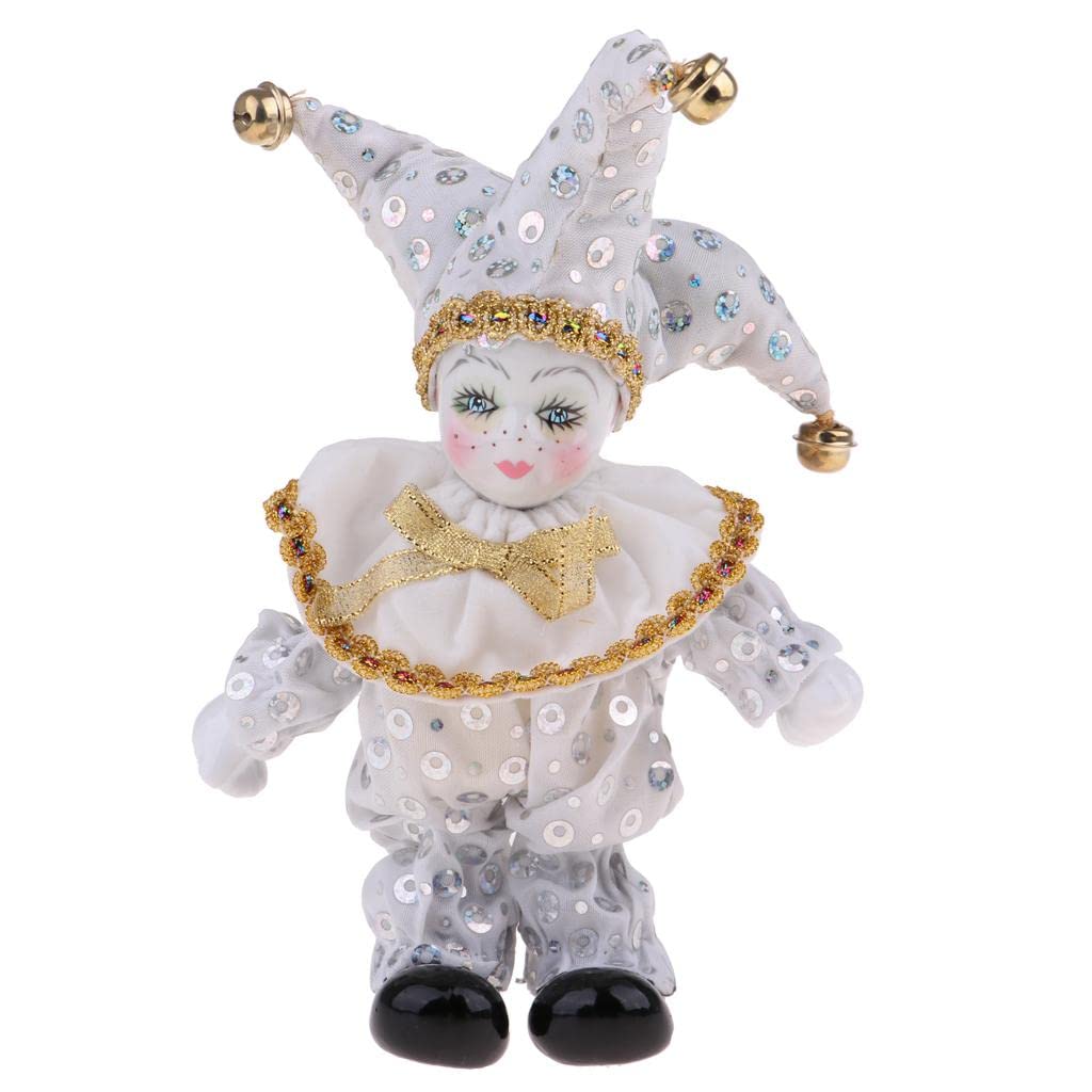 Beautiful Italian Porcelain Standing Dolls - Collectible Model Toy for Home Decor, Gift & Display