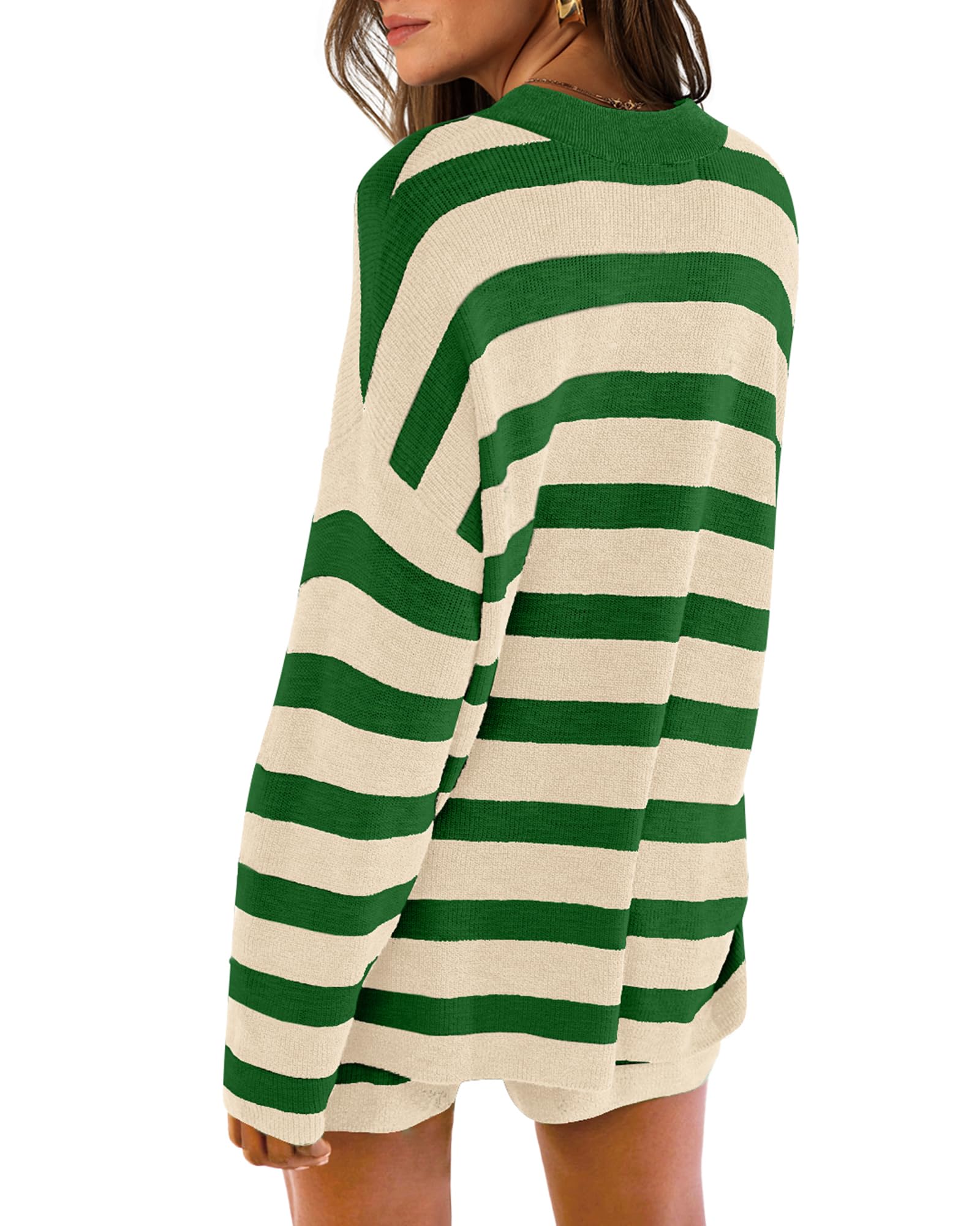 XIEERDUO Women's 2-Piece Sweater Set with Shorts - Cozy Fall Loungewear, Athleisure Outfit for Home & Casual Wear | 2024 Fashion Trendy Matching Sets for Women