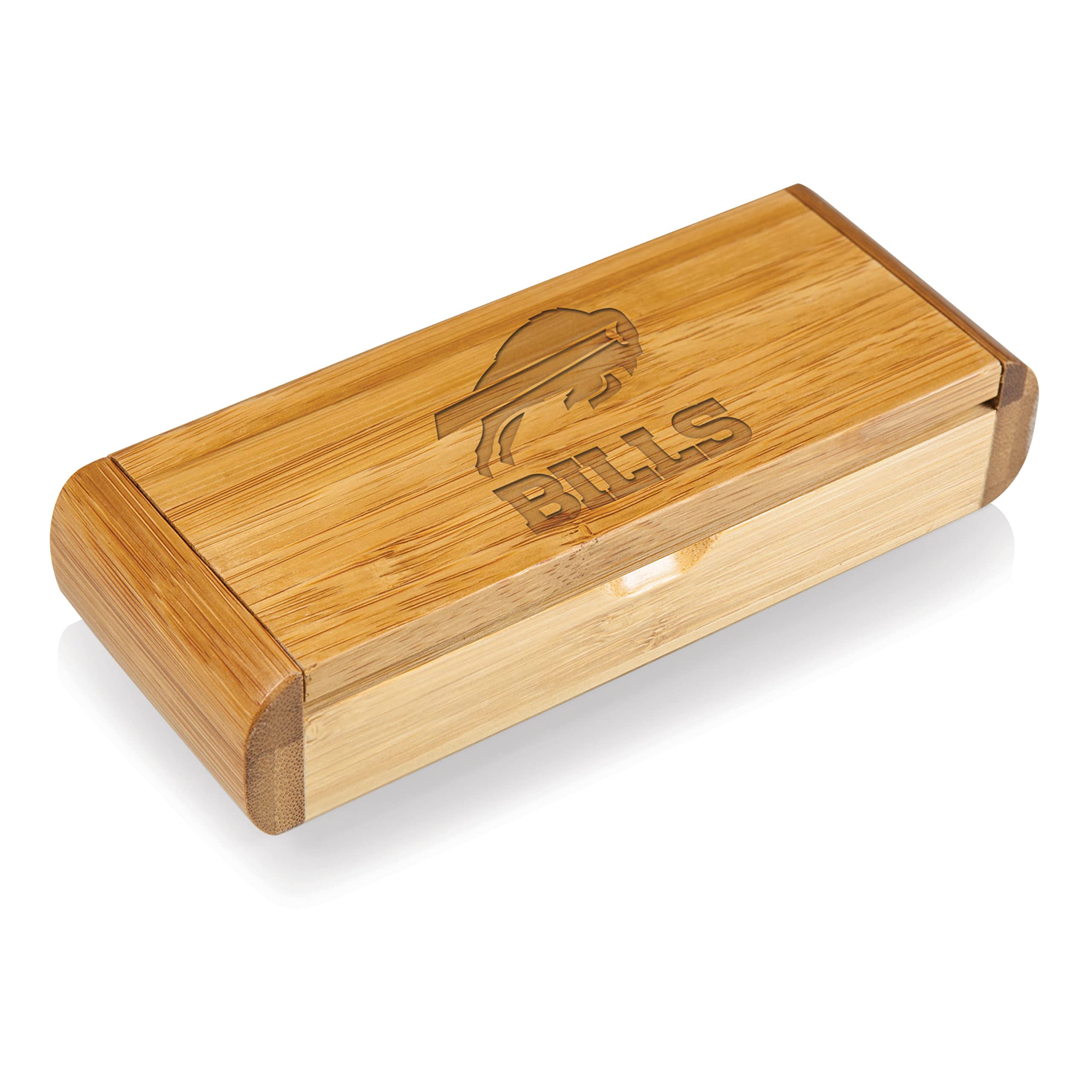 NFL Tennessee Titans Engraved Bamboo Tool Set - Premium Wooden Multi-Tool for Home, Office, and Tailgating - Perfect Gift for Football Fans