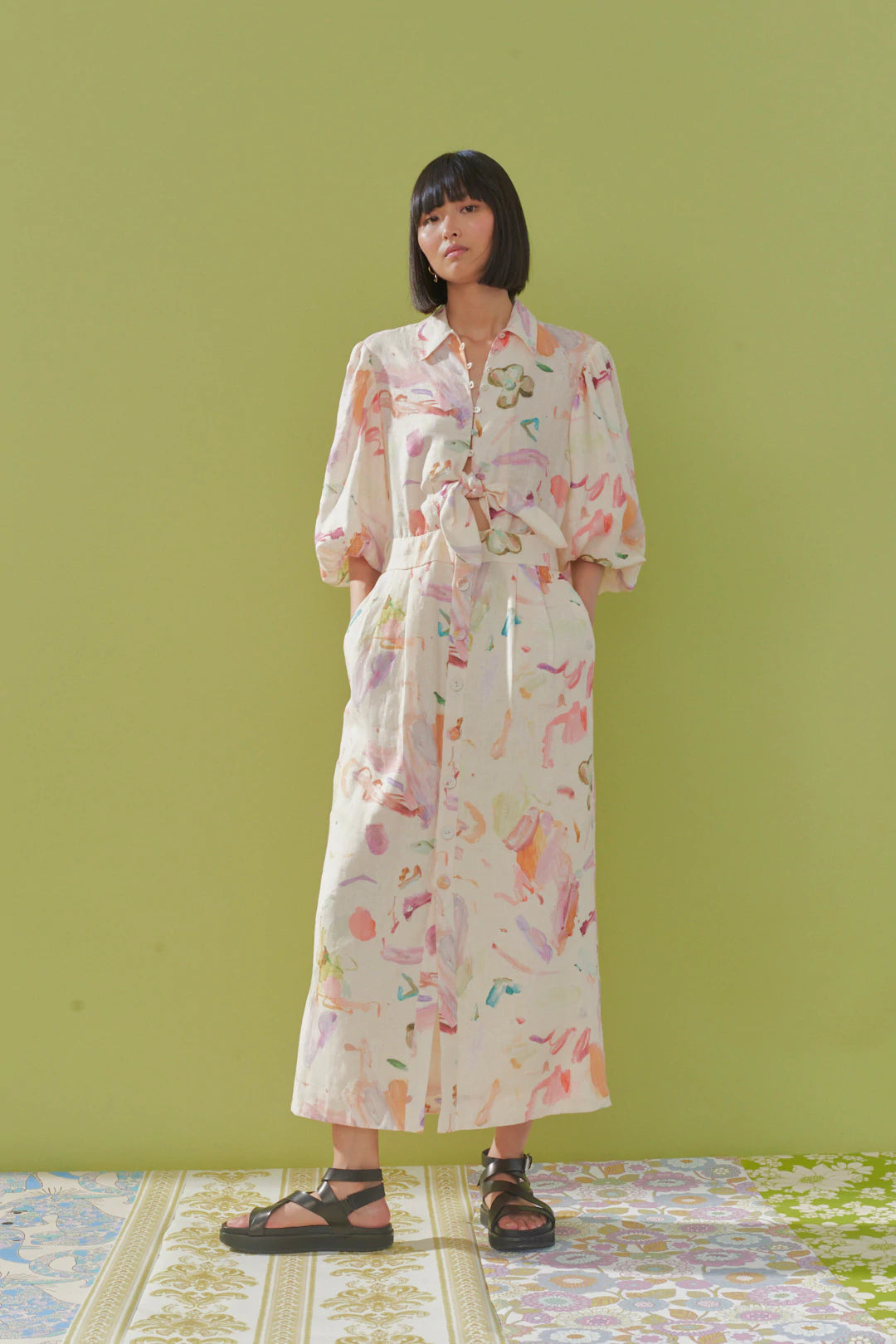 Annie Women's Stylish Button-Down Shirtdress - Casual & Office Wear for Everyday Elegance | Perfect for Work, Dates & Social Events