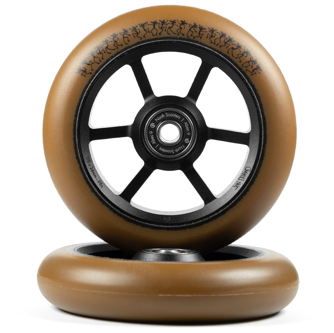 North Jon deVrind Signature Wheels - 30mm Wide Alloy Rims for Cars & Trucks - Perfect for Street Racing & Off-Road Adventures
