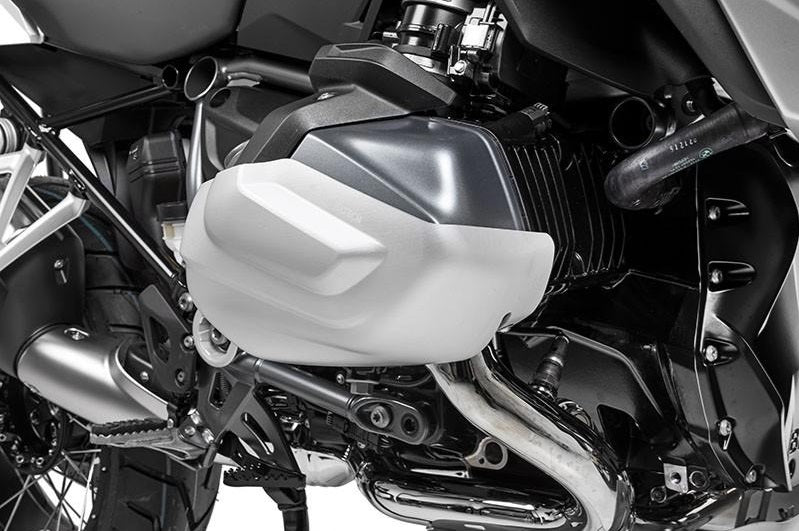 Touratech R1250 Series Valve Cover Guards for BMW Motorcycles - Durable Engine Protection for Off-Road & Adventure Riding