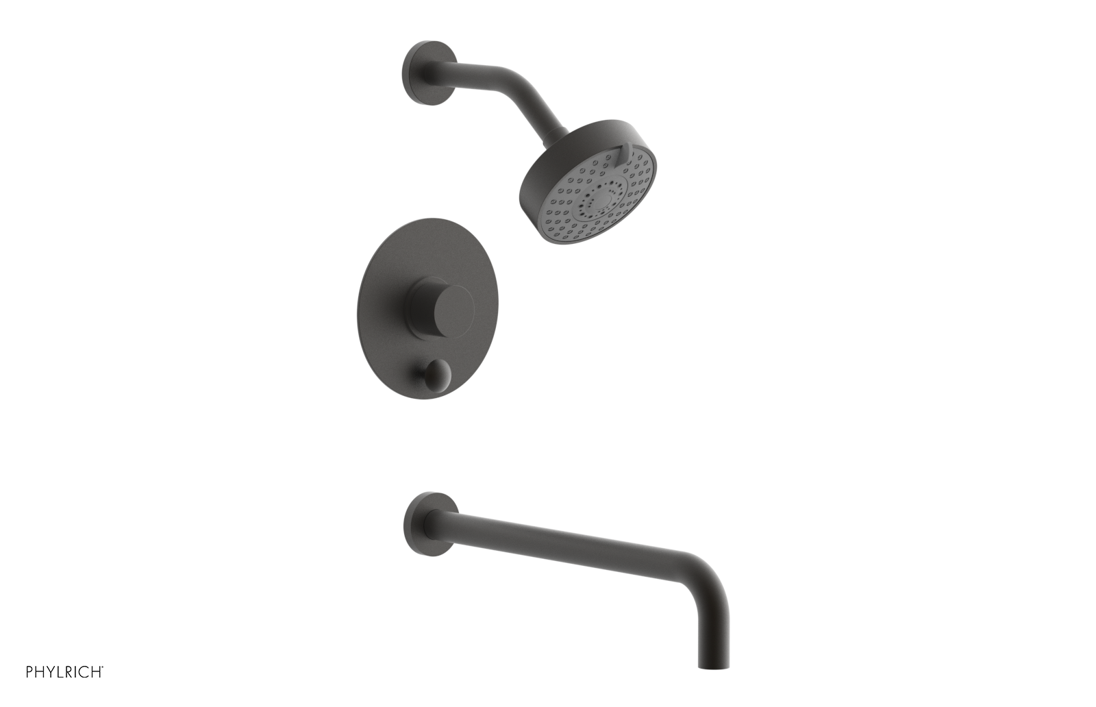 BASIC II 14 Pressure Balance Tub and Shower Faucet Set - Chrome Finish - 230 27 14 - Perfect for Bathroom Renovation and Modern Home Upgrades