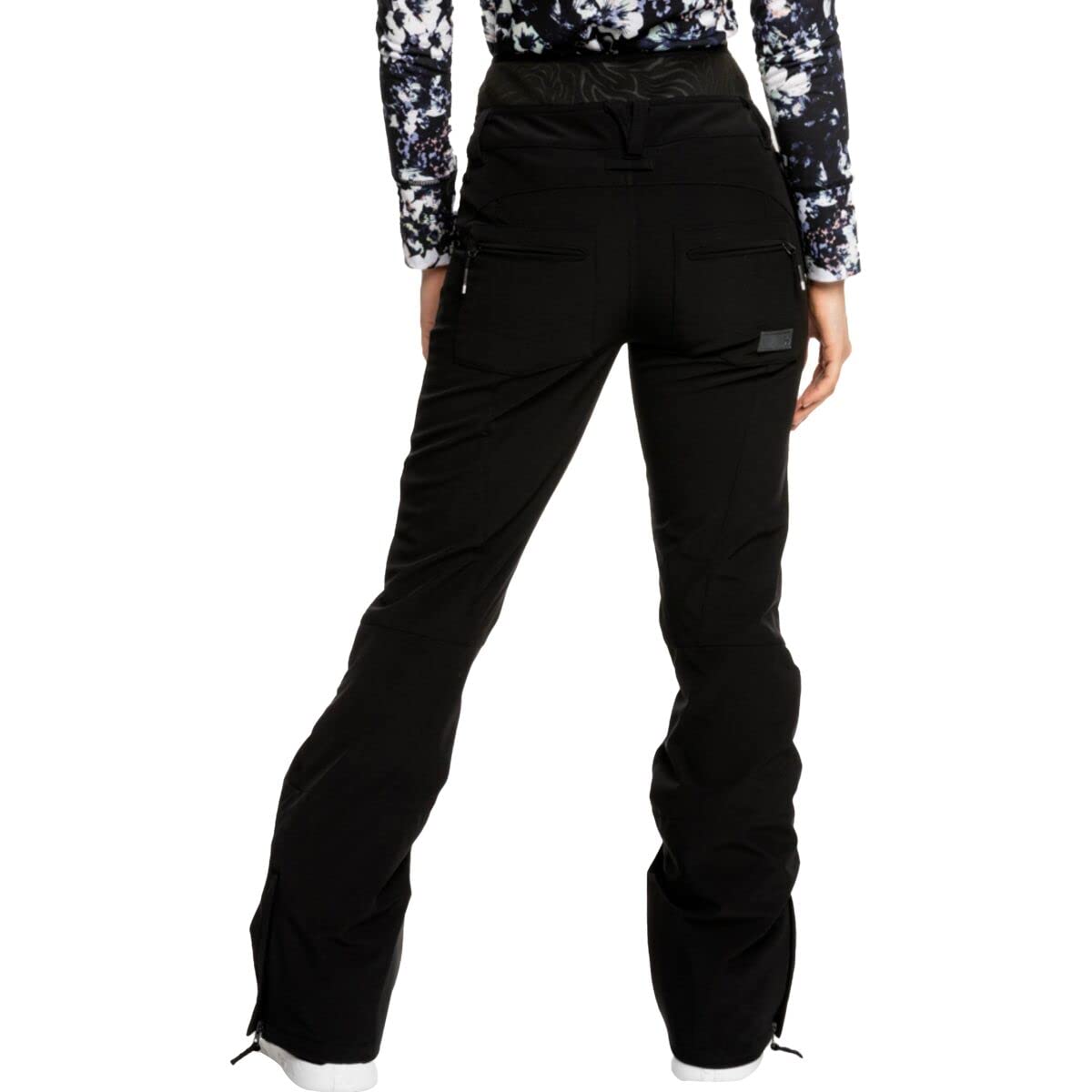 Roxy Rising High Pants for Women - XXL Black | High Waisted Yoga Pants for Running, Workout & Lounge Wear 2023