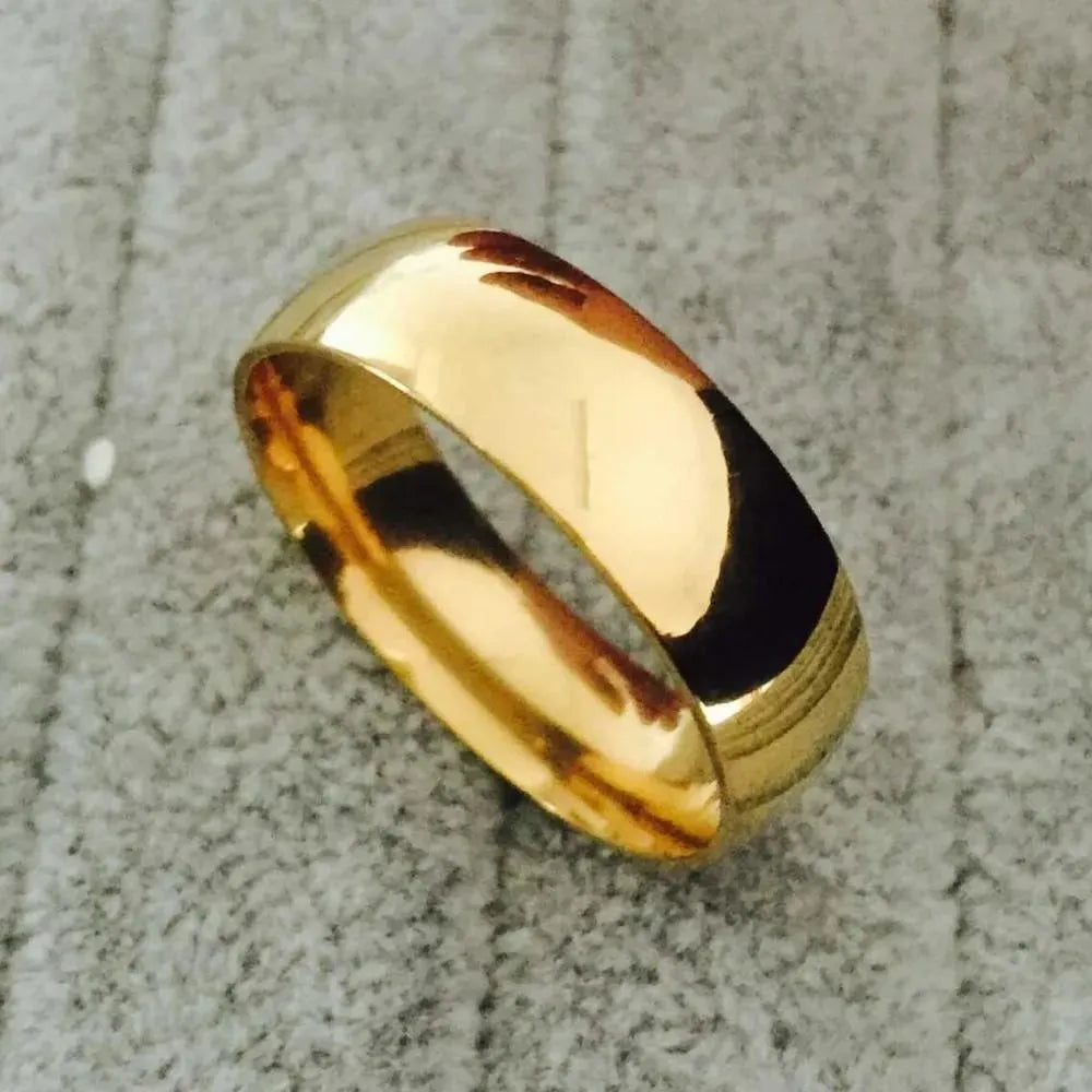 Vintage Gold Plated Wedding Rings for Women & Men - Elegant & Timeless Bridal Jewelry for Engagement, Anniversary & Special Occasions