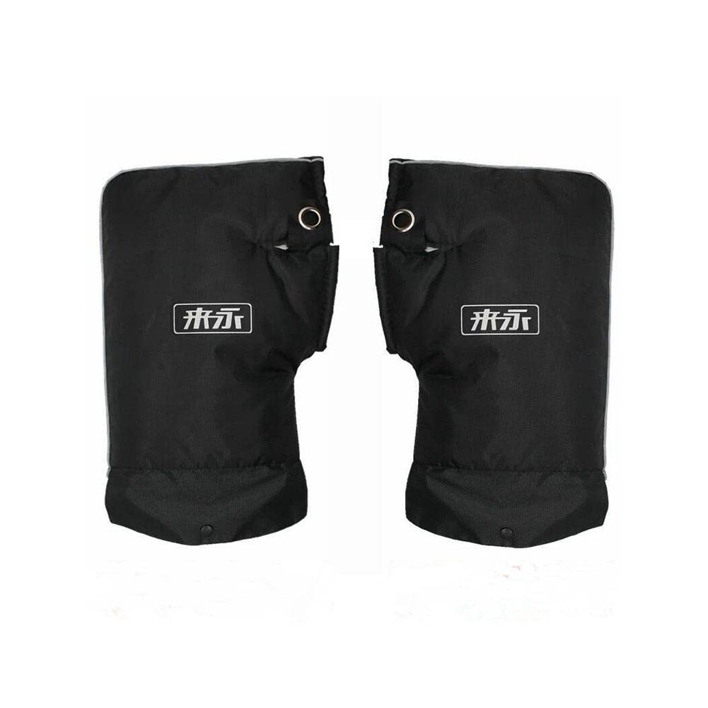 Motorcycle Handlebar Gloves - Windproof & Waterproof Winter Warmers for Cold Rides