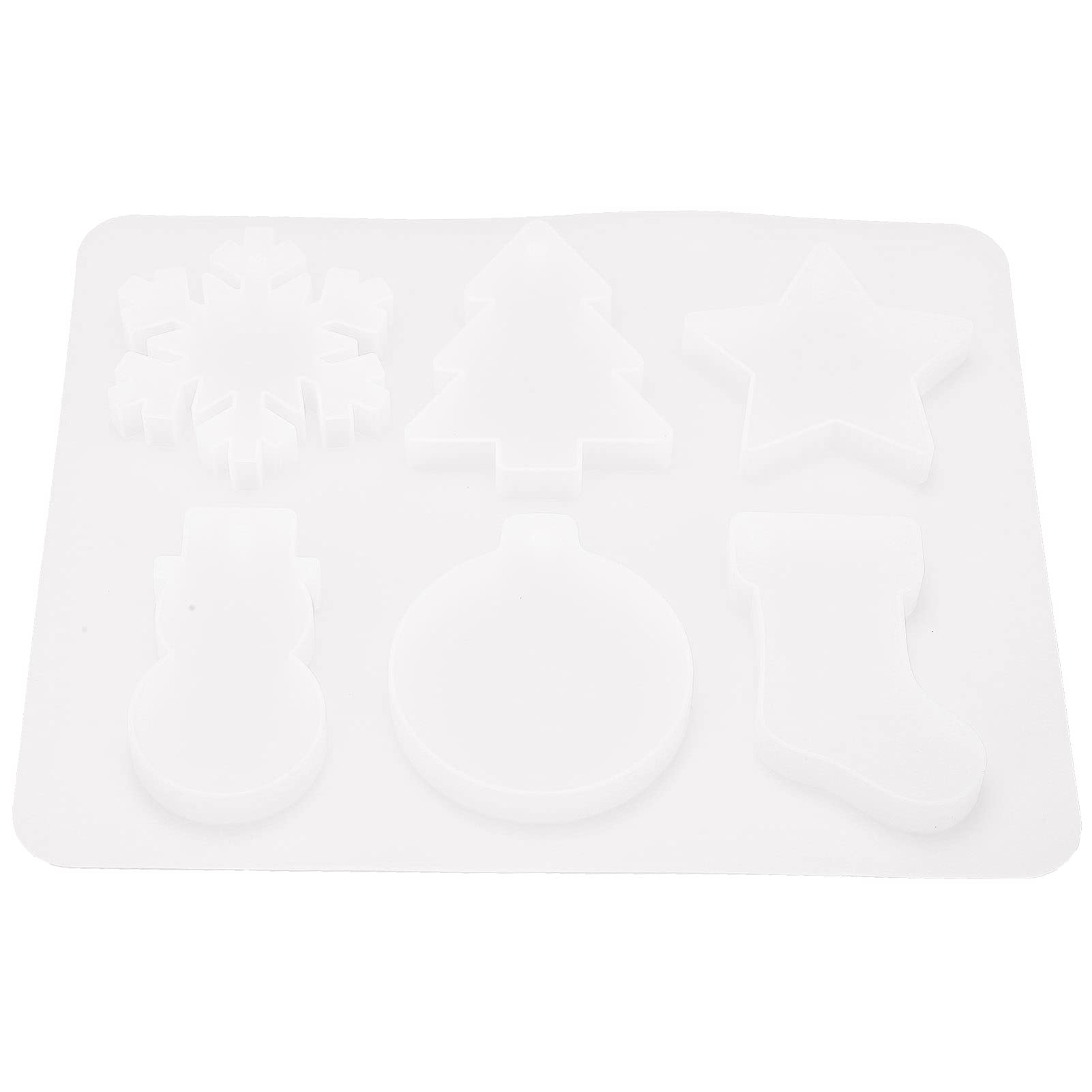 Christmas Tree Silicone Mold for DIY Resin Epoxy Casting - Soft Flexible Charm Molds for Christmas Decorations, Ornaments & Holiday Crafts (Perfect for Making Unique Gifts & Home Decor)
