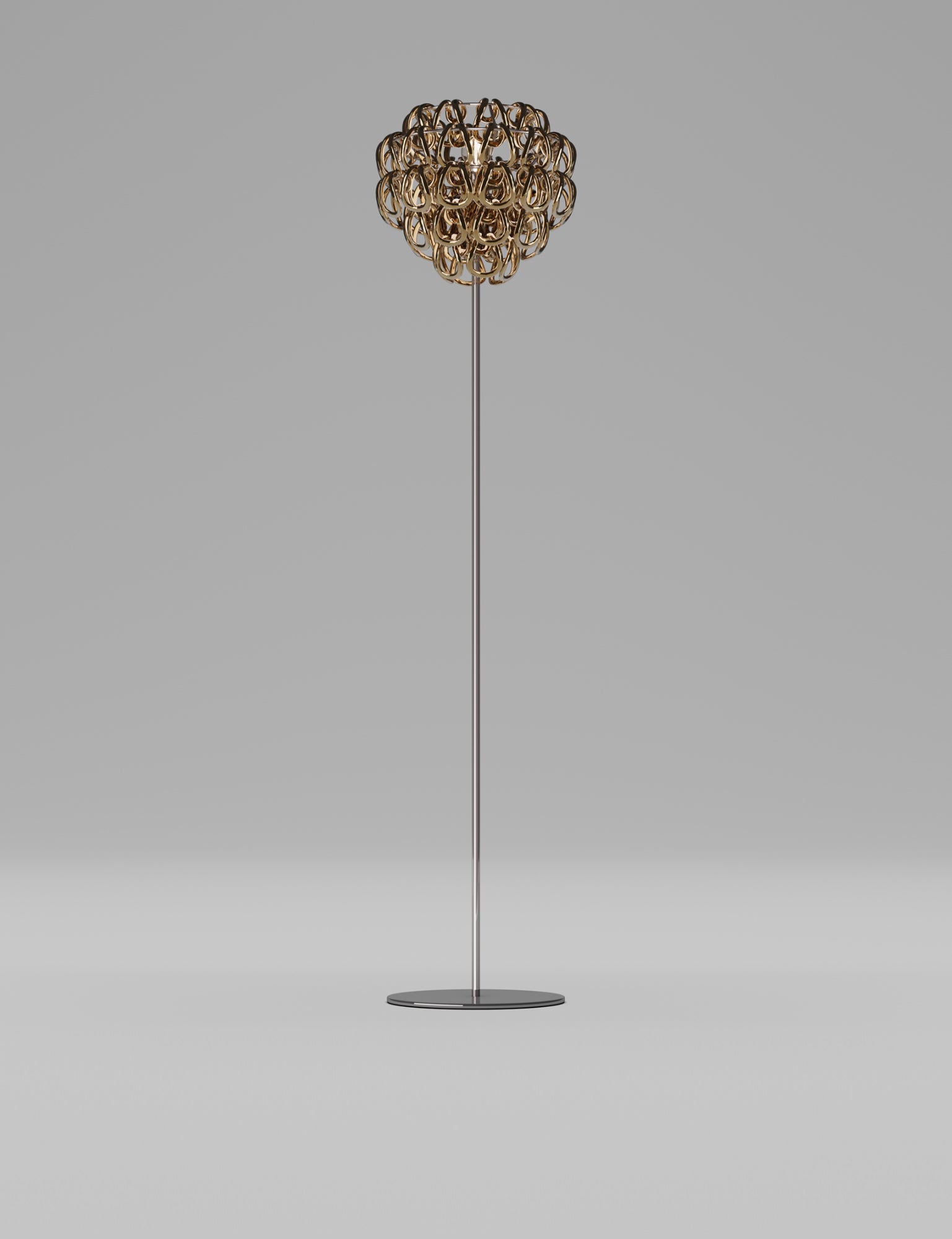 Modern GIOGALI LED Floor Lamp with Adjustable Brightness & Color Temperature - Perfect for Living Room, Bedroom, or Office Lighting