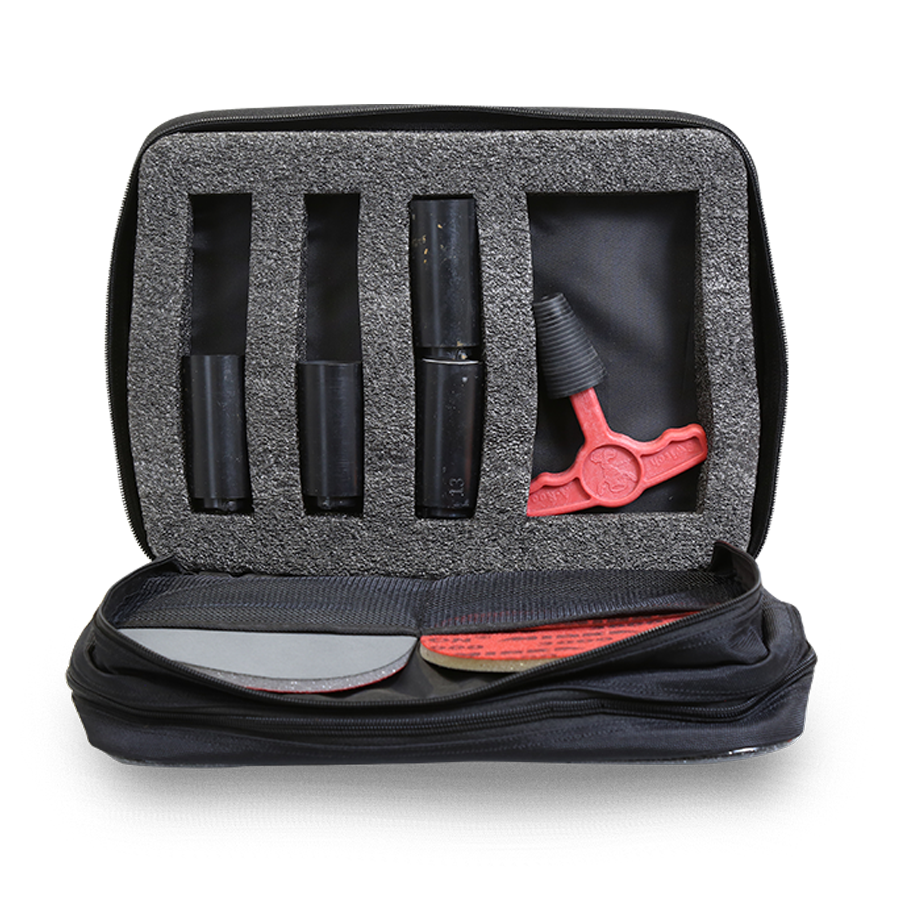 Roto Grip MVP+ Bowling Ball Accessory Case - Black/White - Perfect for Bowling Tournaments & League Play