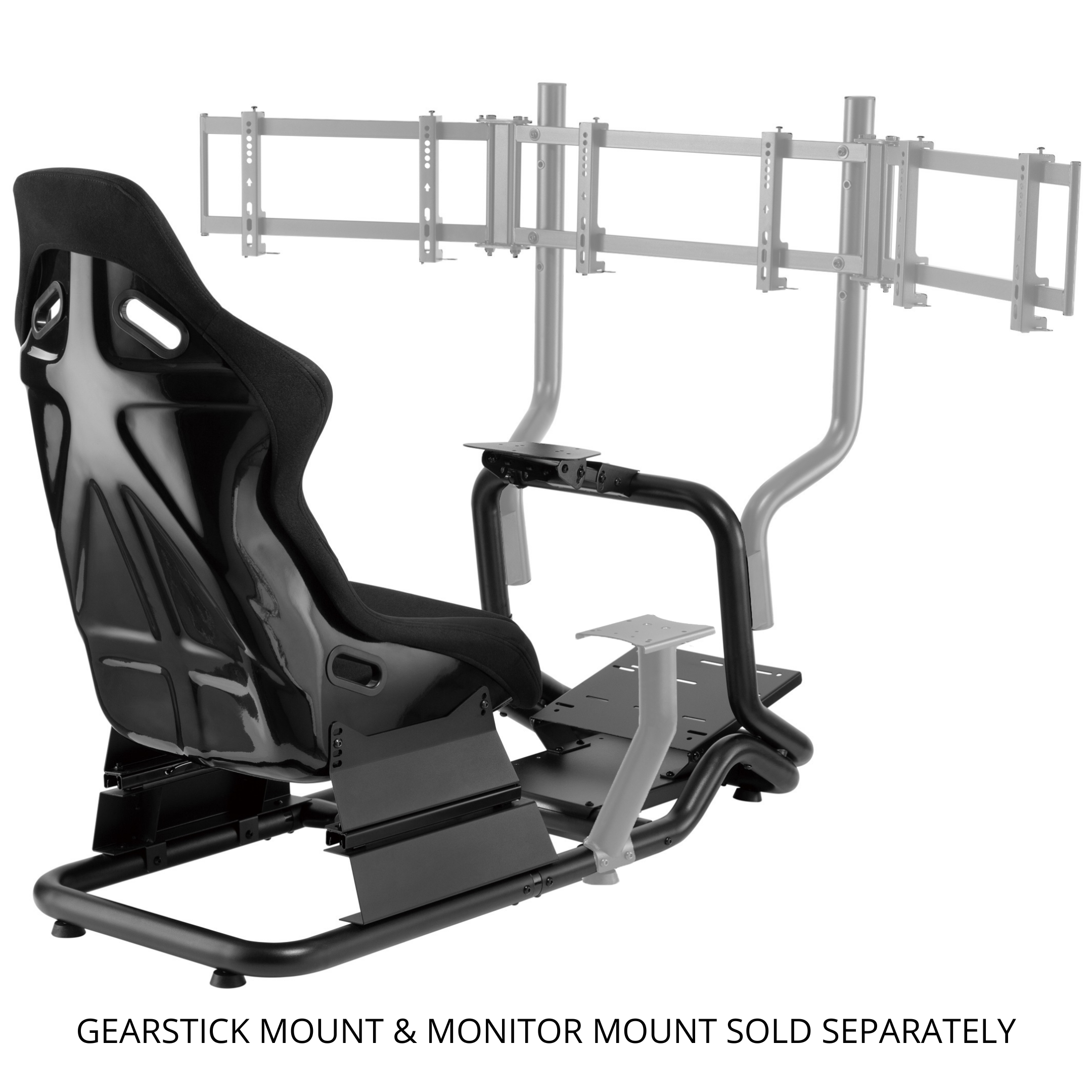Downforce Racing Simulator - Professional Racing Wheel & Pedal Set for PC/PS4/PS5/Xbox - Perfect for Home Racing Games, Esports Training & Simulation Driving Experience