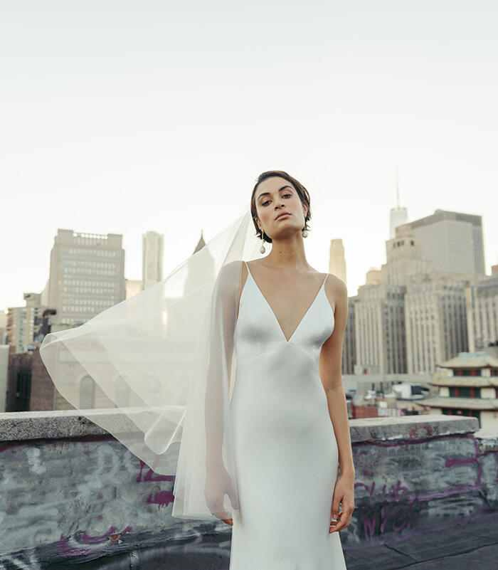 Jenny Yoo Marnie Gown - Elegant Wedding Dress for Brides | Perfect for Beach, Garden & Formal Weddings