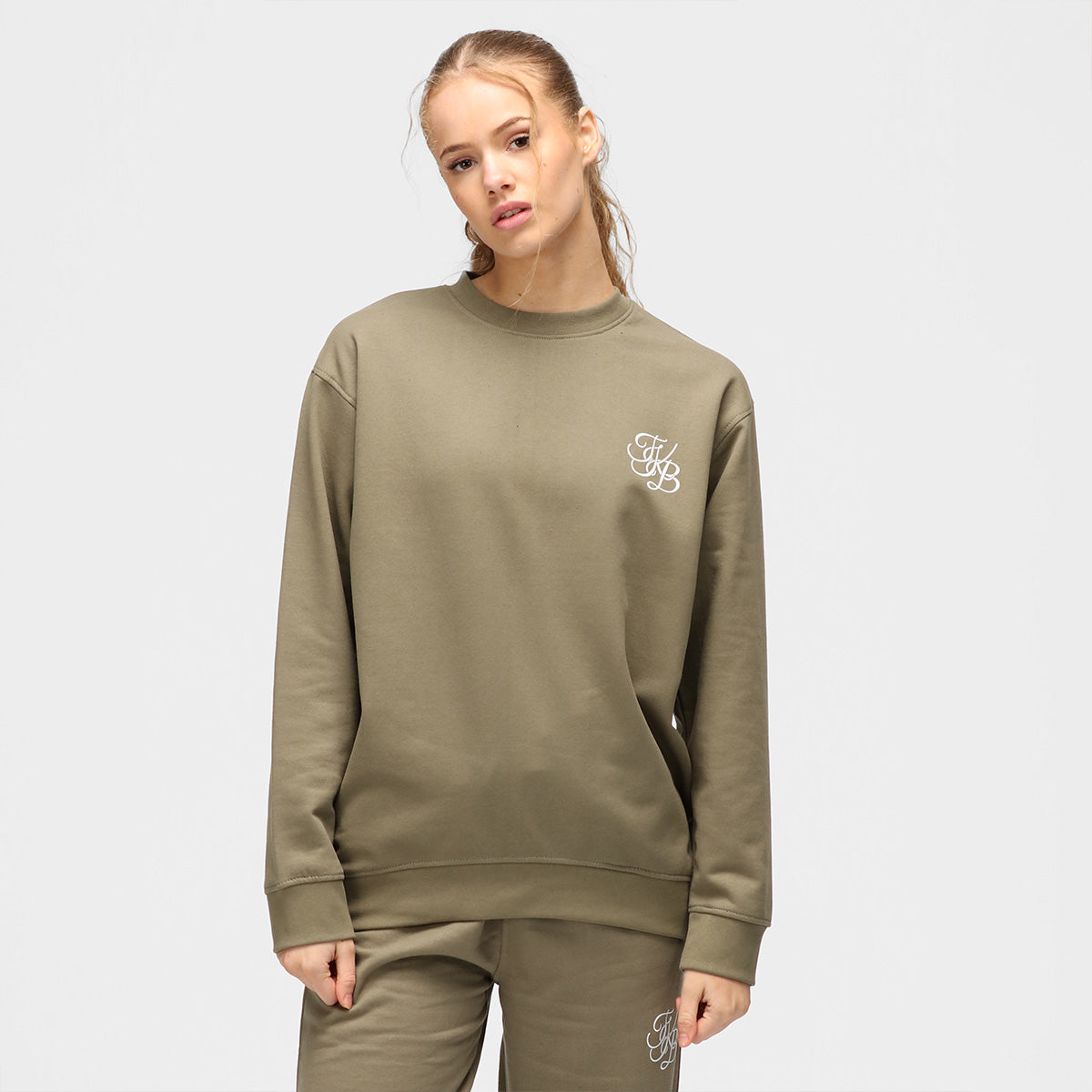 TKB Unisex Khaki Sweatshirt - Casual Pullover Hoodie for Men & Women | Perfect for Fall, Winter & Outdoor Activities