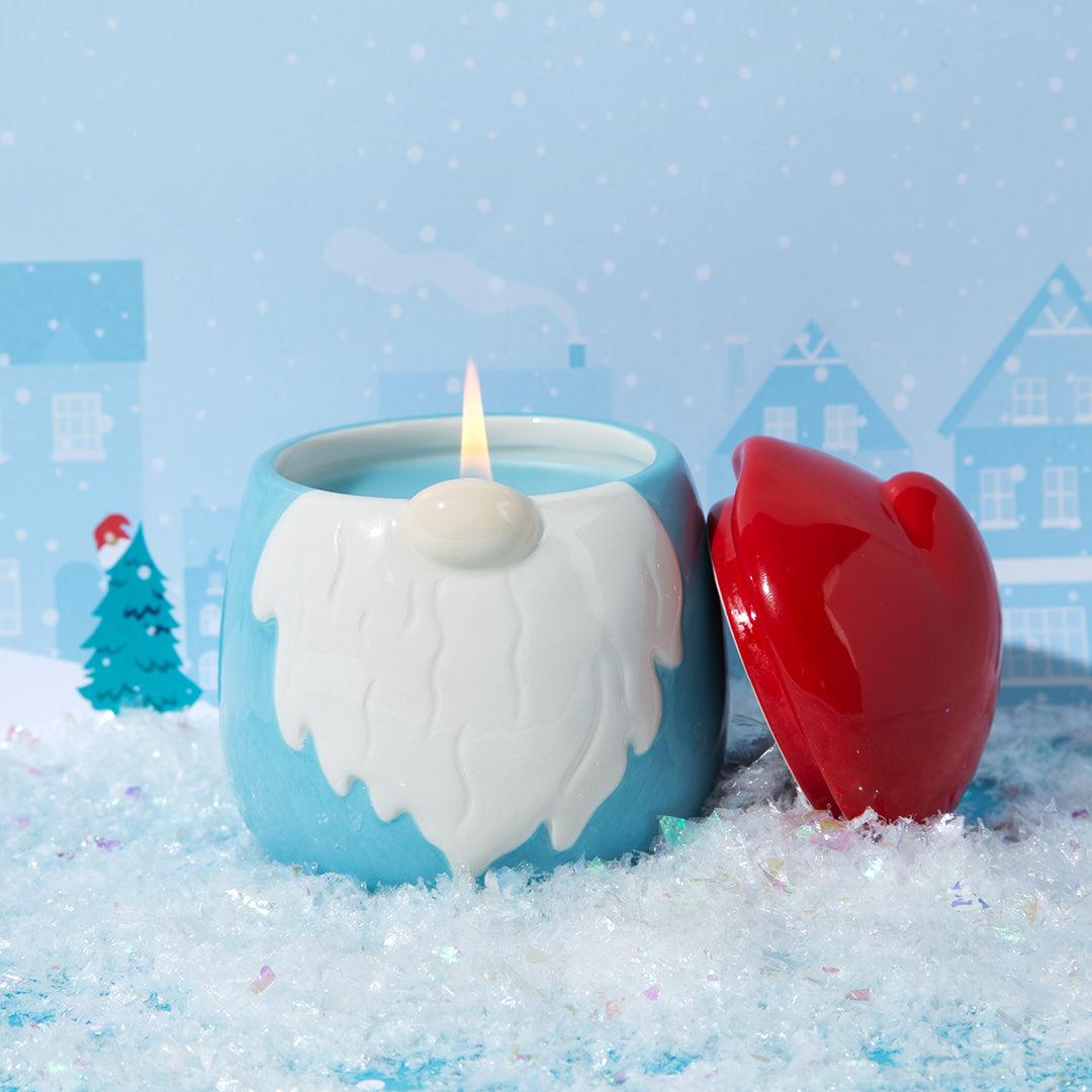 Festive Gnome Jewel Candle - Holiday Scented Soy Wax Candle (No Jewelry Included) - Perfect for Christmas Decor & Cozy Home Ambiance