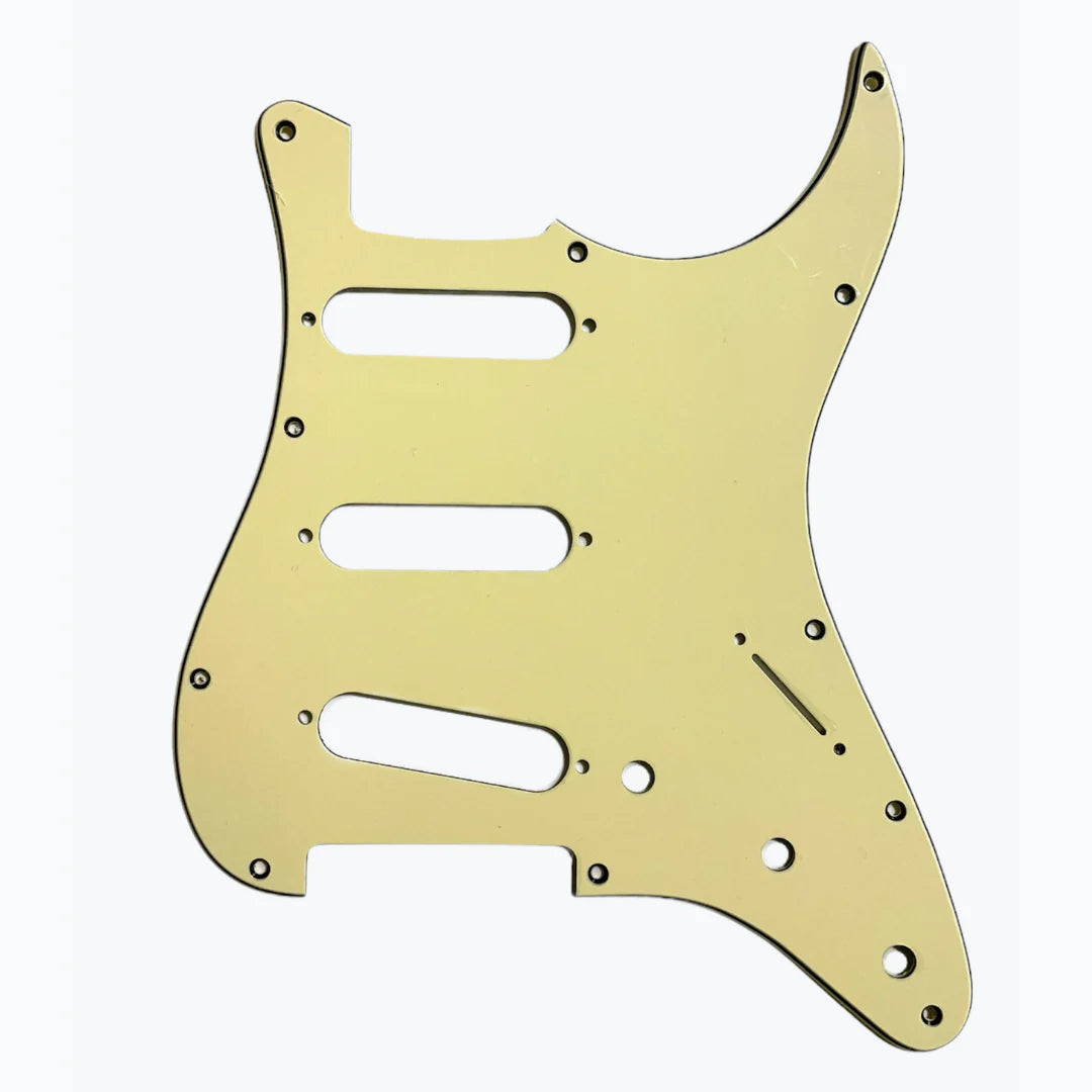 Vintage Cream Pickguard for Fender Stratocaster - PG 0552 048 Replacement Part by Allparts | Perfect for Guitar Upgrades, Custom Builds & Vintage Restoration Projects
