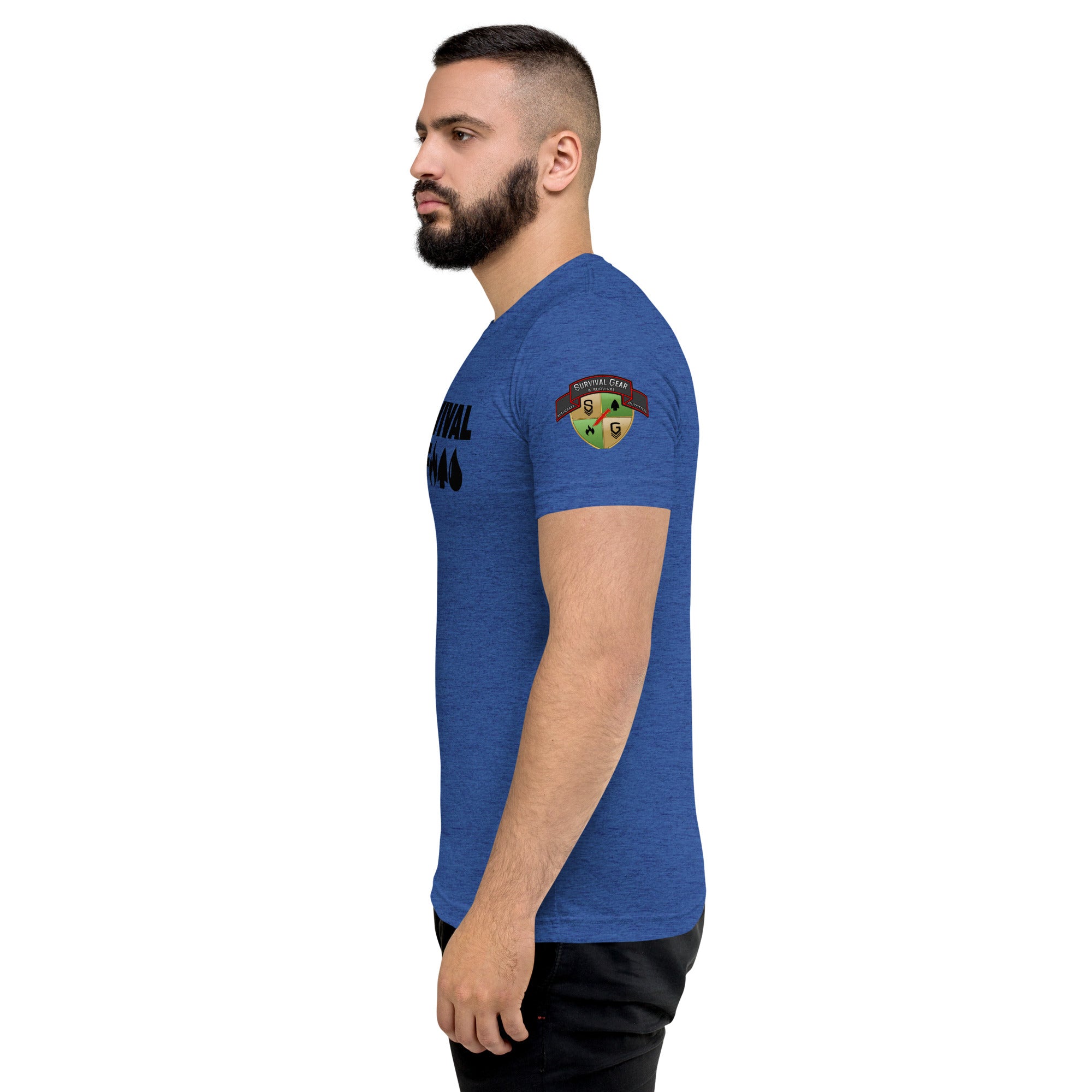Survival AF Short Sleeve T-Shirt for Men - Comfortable & Durable Outdoor Adventure Shirt - Perfect for Hiking, Camping & Emergency Preparedness