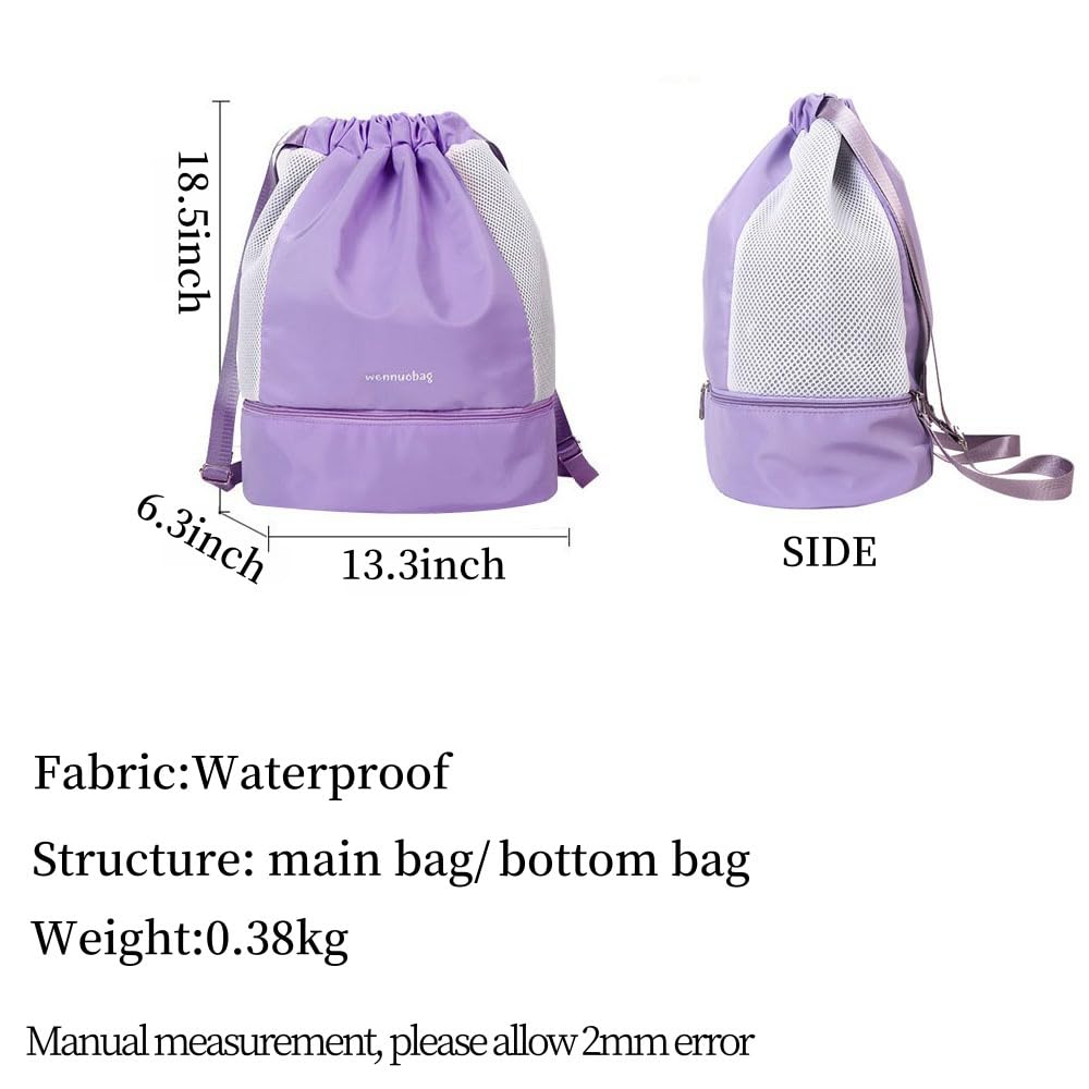 Waterproof Large Capacity Dry-Wet Separation Sports Backpack for Travel, Gym & Outdoor Activities - Perfect for Hiking, Camping & Workout Gear Storage