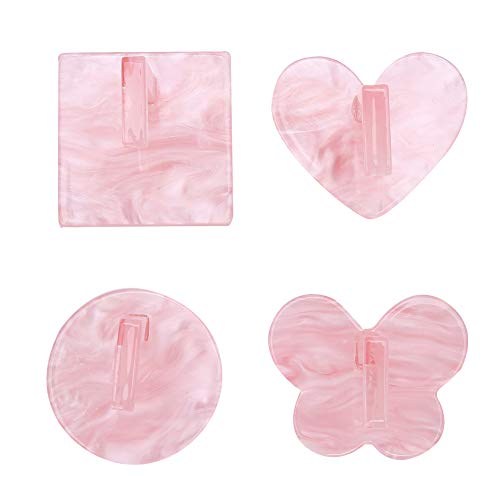 Professional False Nail Tip Stand - Safe, Multifunctional Nail Support with Edge Polishing for Salon & Home Use | Perfect for Nail Artists & DIY Manicures (Pink) | Great for Nail Extensions, Acrylics & Gel Applications