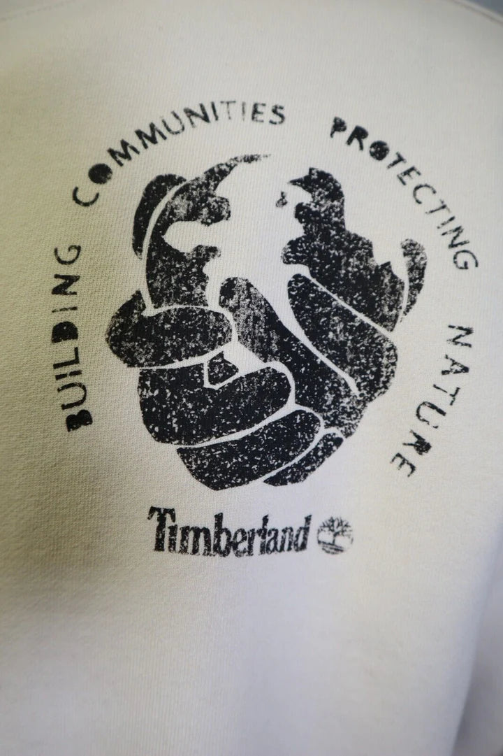 Timberland Men's Eco-Friendly Sweatshirt | Sustainable Cotton Hoodie for Outdoor & Casual Wear | TB0A65TD | Perfect for Hiking, Camping & Everyday Comfort