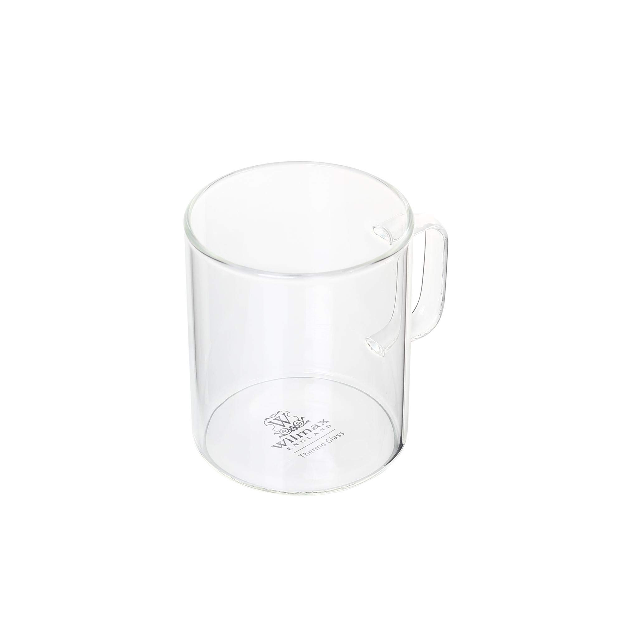 12-Pack Wilmax Thermo Glass Mugs (4 Oz) - Stovetop, Microwave & Dishwasher Safe - Perfect for Coffee, Tea, Hot Chocolate & Desserts