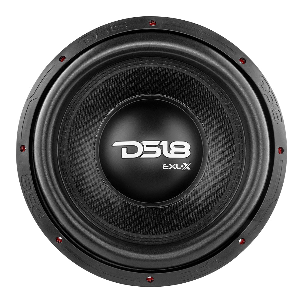 EXL X 12 Inch Car Subwoofer - 1250 Watts RMS Power, Dual Voice Coil (DVC), 2 Ohm Impedance - High Performance Bass for Car Audio Systems & Home Theater