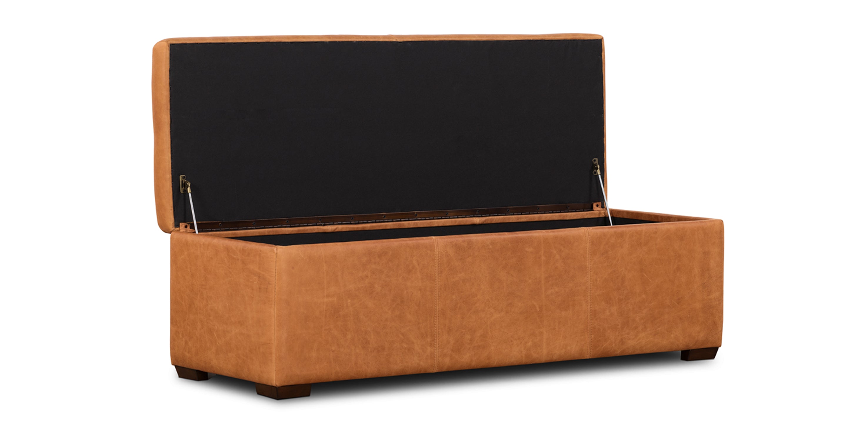 Senja Storage Ottoman Bench with Lift Top - Extra Seating & Hidden Storage for Living Room, Bedroom, Entryway - Perfect for Small Spaces & Home Organization