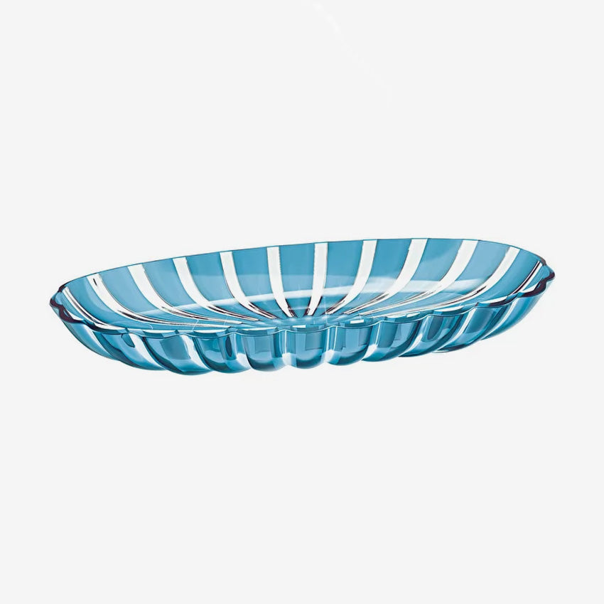 Guzzini Dolcevita Serving Tray - Elegant Italian Style Appetizer Platter for Entertaining, Cheese & Charcuterie Display - Perfect for Dinner Parties, Weddings & Home Decor