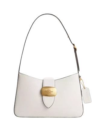 Coach Eliza Shoulder Bag for Women | Genuine Leather Crossbody Purse | Fashion Handbag for Work, Travel & Everyday Use