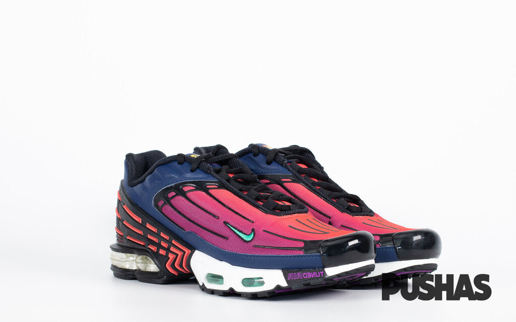 Nike Air Max TN Plus 3 'Blud Void' GS Running Shoes for Women (2019) - Lightweight Cushioned Sneakers for Gym Workouts, Jogging & Everyday Wear