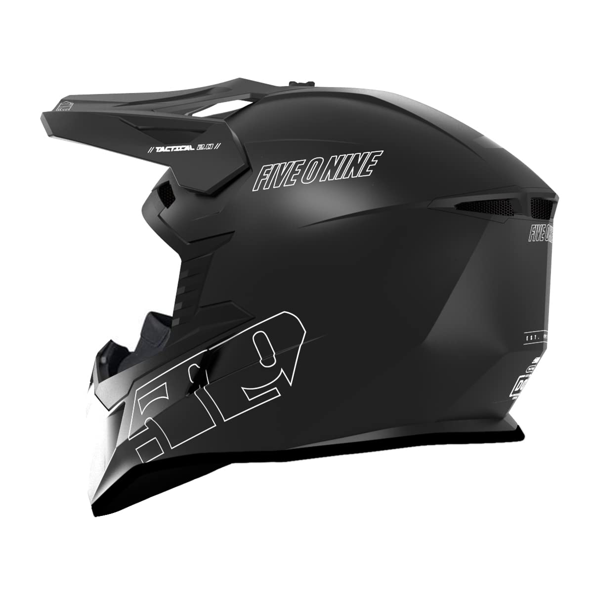 509 Tactical 2.0 Snowmobile Helmet with Fidlock Magnetic Buckle - Matte Legacy (Large) | DOT Certified for Safety | Ideal for Winter Sports, Snowmobiling & Extreme Cold Weather Riding