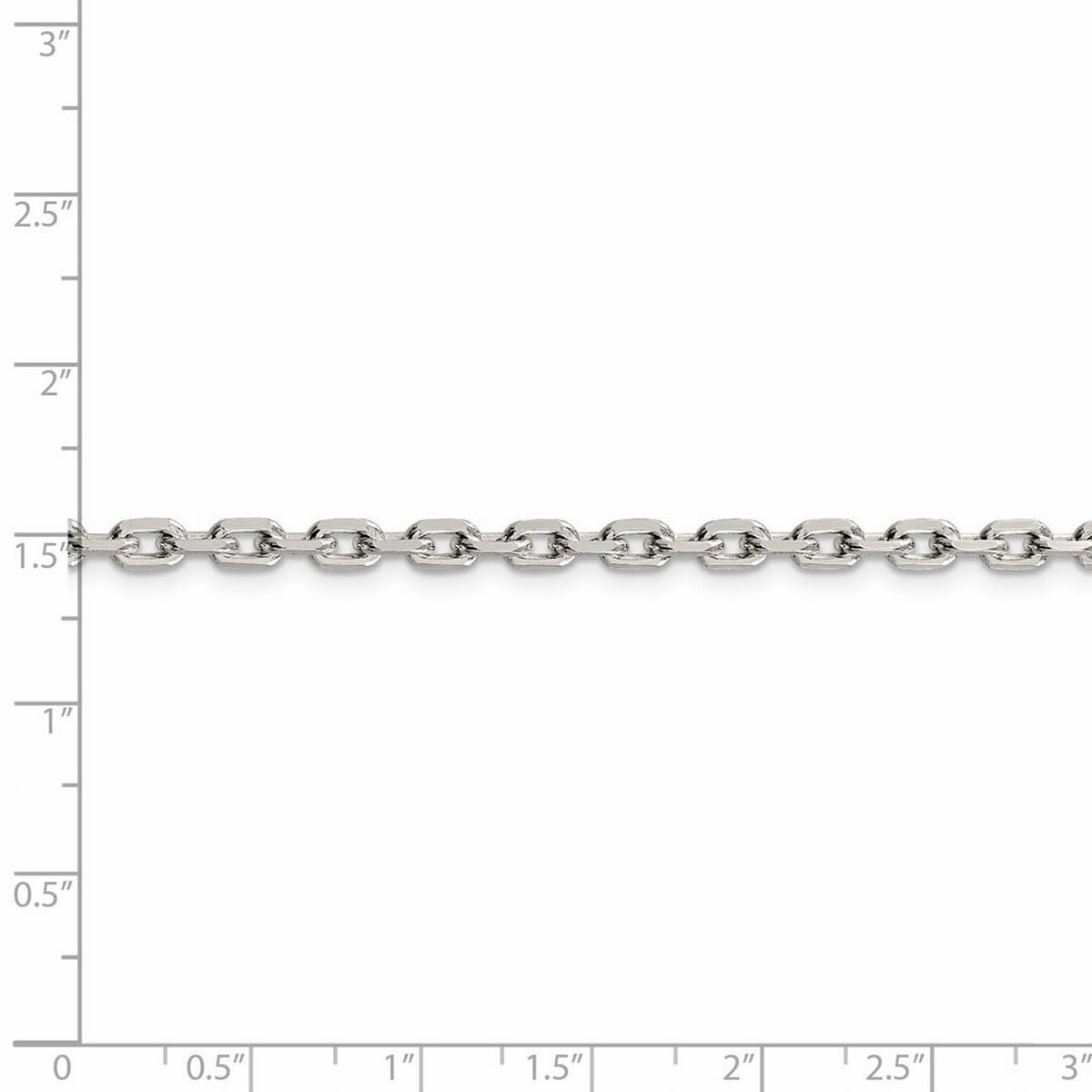 925 Sterling Silver Cable Chain Necklace for Women & Men - Adjustable Lengths 18-24 Inch | Perfect for Layering, Gift Giving & Everyday Wear