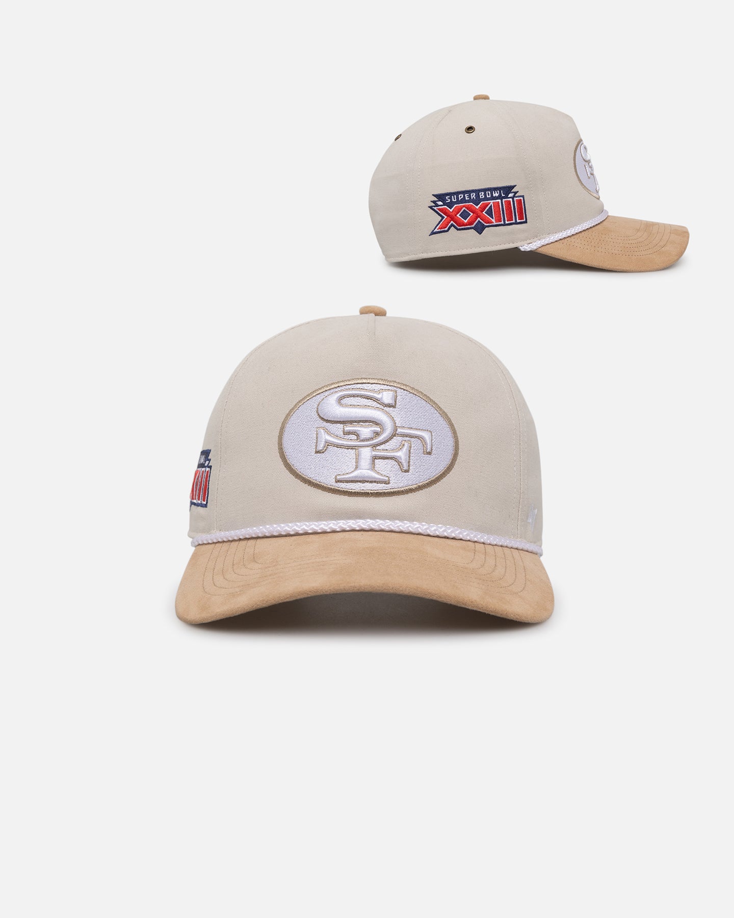 47 Brand San Francisco 49ers Snapback Hat - Sand Dune Hitch RF Adjustable Cap for Men & Women - Perfect for Game Day, Sports Events & Casual Wear