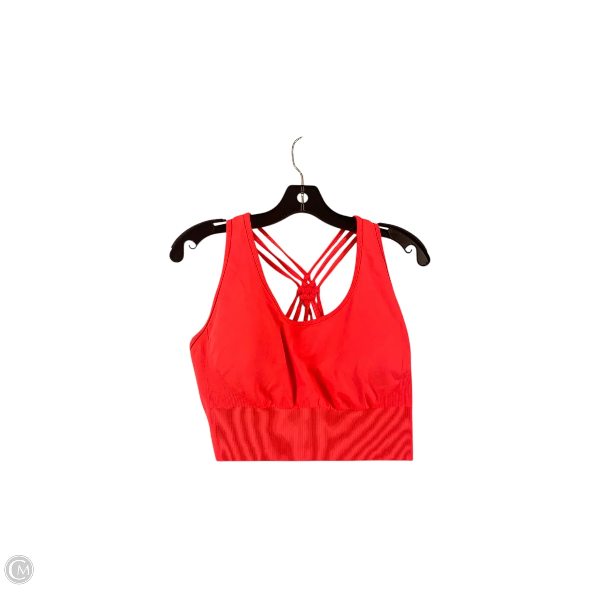 Clothes Mentor Women's Athletic Sports Bra - Coral, Size XL - Perfect for Yoga, Running & Gym Workouts