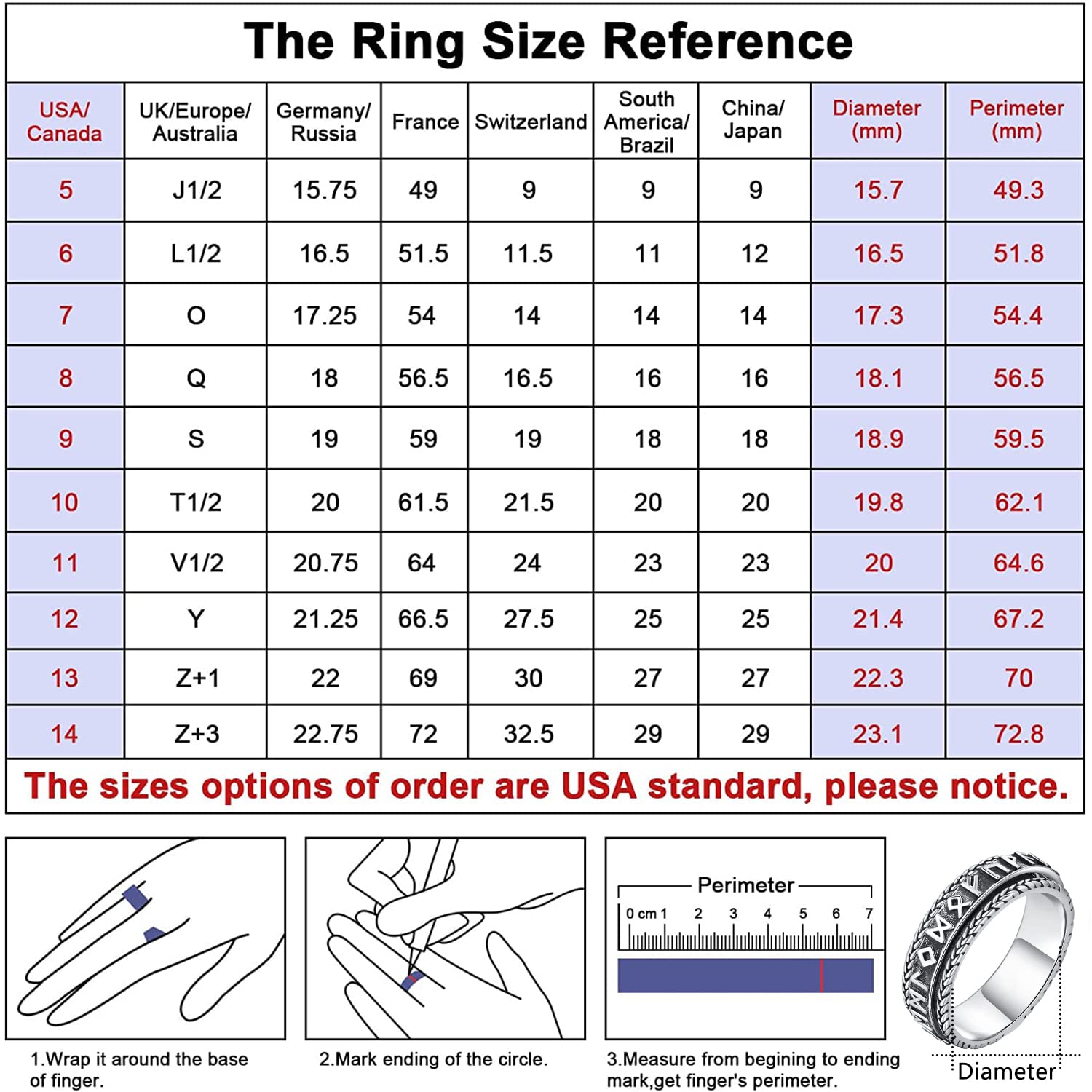 Viking Spinner Ring 925 Silver Stress Relief Jewelry for Women & Men - Perfect for Anxiety Relief & Gifting