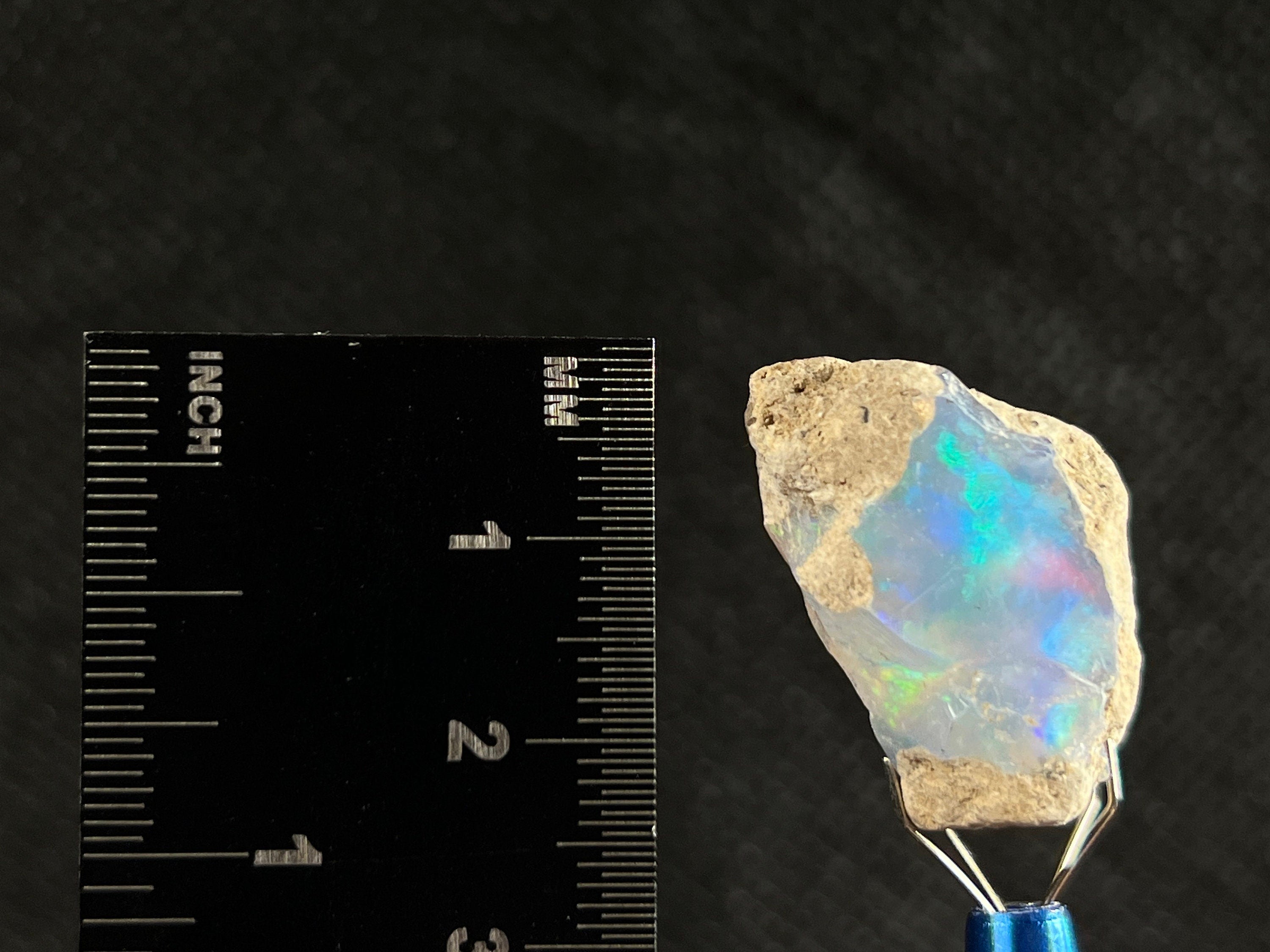 Premium 4A Welo Opal Raw Crystal - Certified Cutting Grade Opal for Jewelry Making (50592) - Perfect for Rings, Pendants & Handcrafted Gemstone Designs