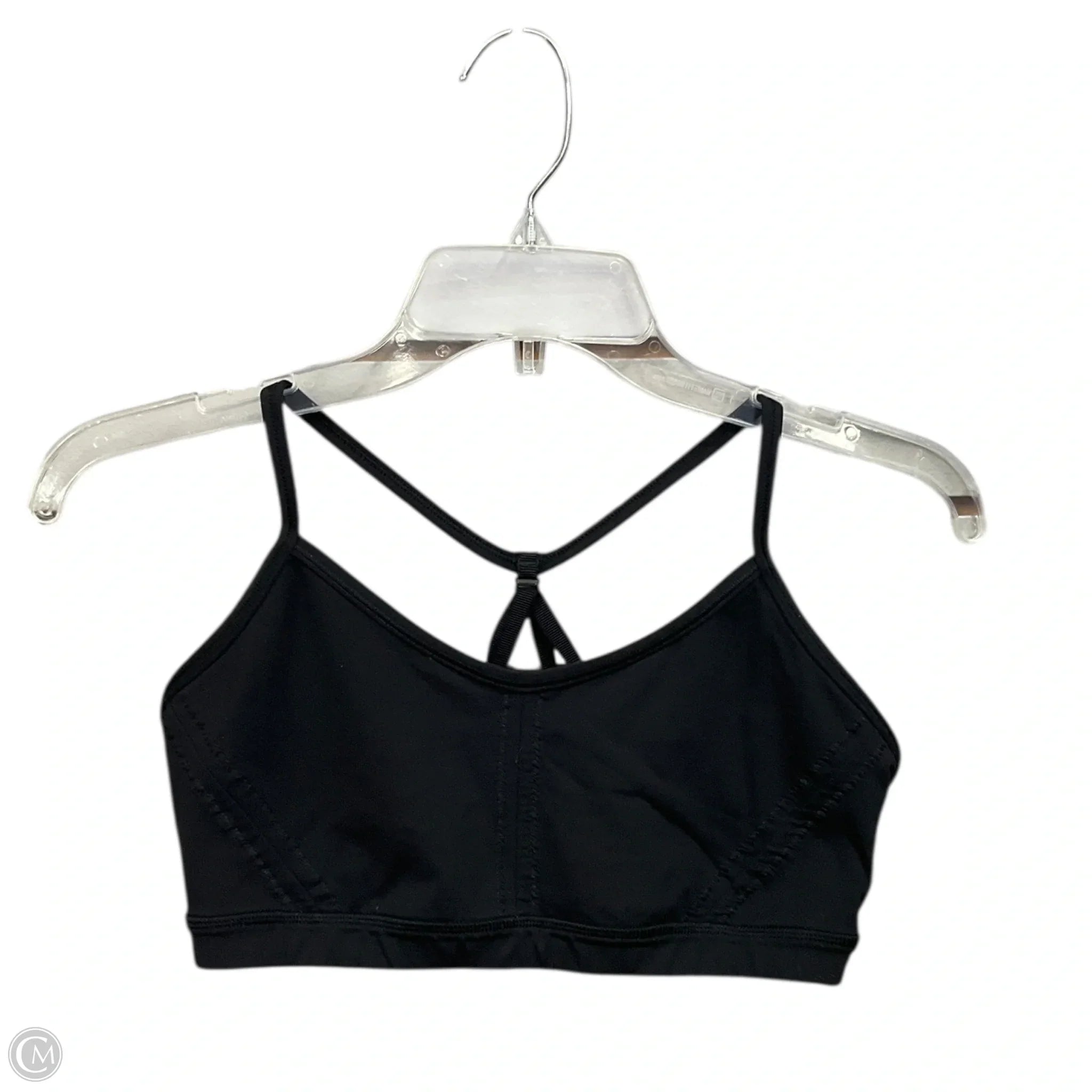 Lululemon Black Medium Athletic Sports Bra for Women - High Support Workout, Running, Yoga & Gym Fitness Apparel