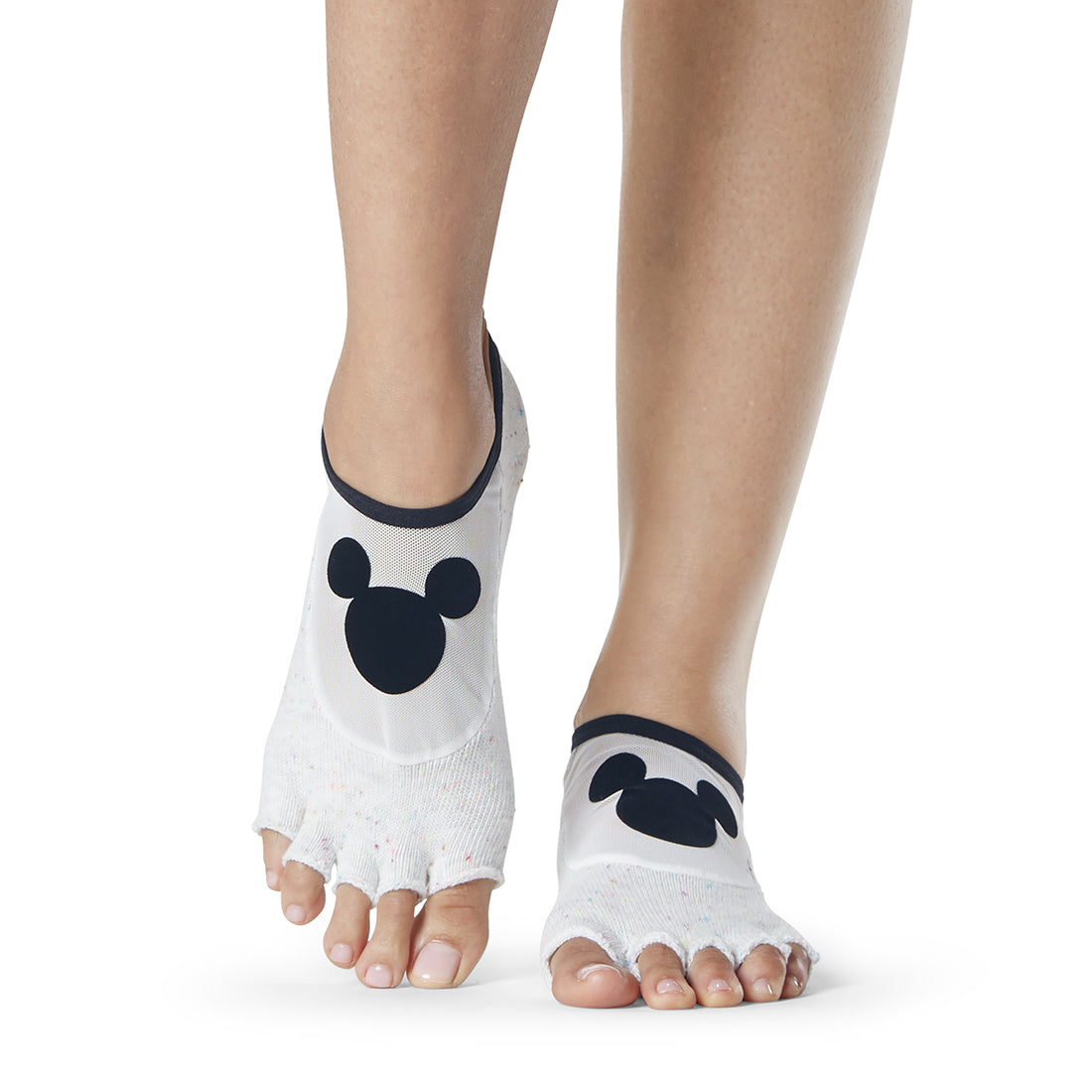 Disney Luna Grip Socks by ToeSox - Non-Slip Yoga Socks for Pilates, Barre & Dance - Perfect for Workouts, Studio Classes & Home Fitness