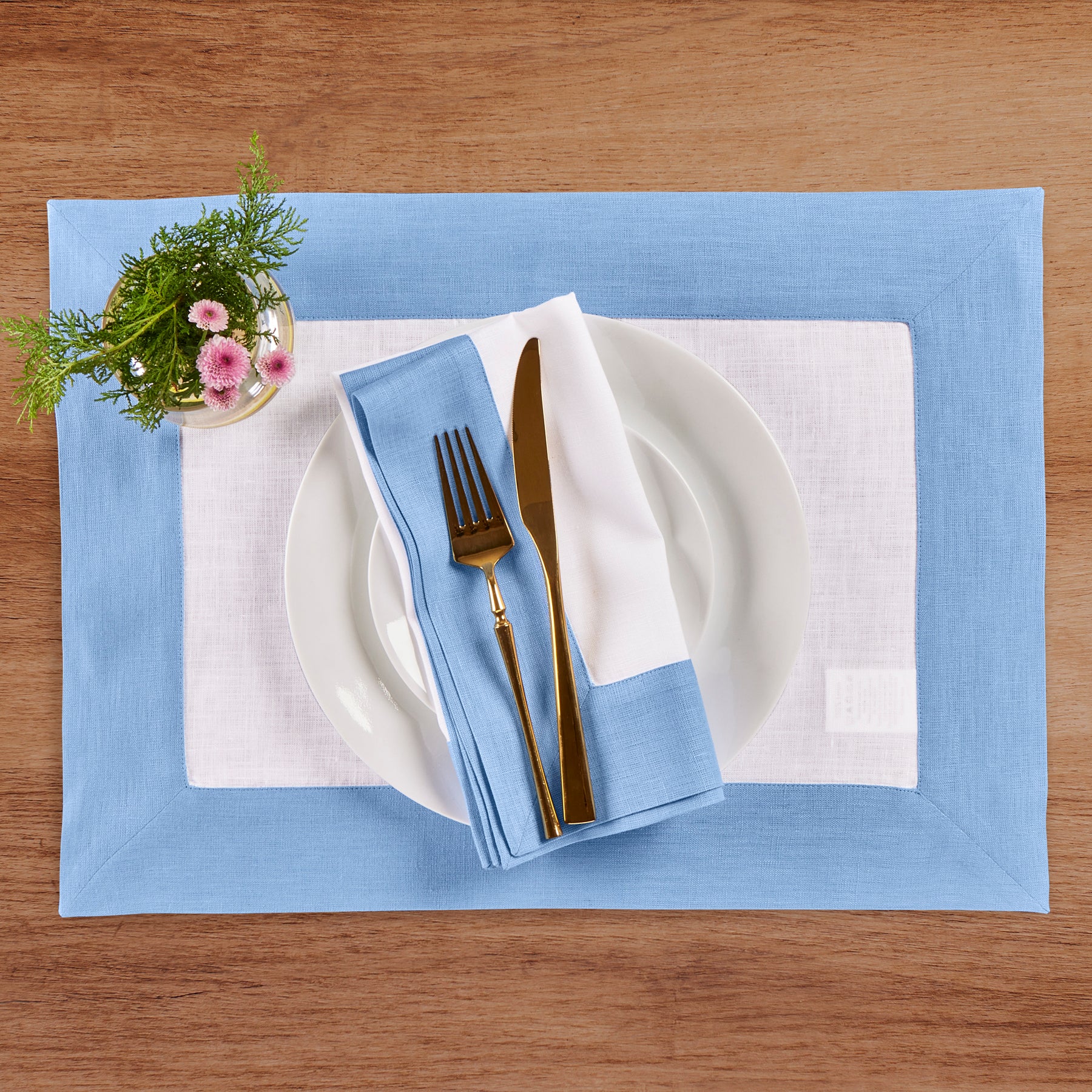 Stylish Contempo Placemats Set of 4 - Waterproof & Heat-Resistant Modern Table Mats for Dining Room, Kitchen, or Party Decor - Perfect for Everyday Use, Entertaining & Holiday Gatherings