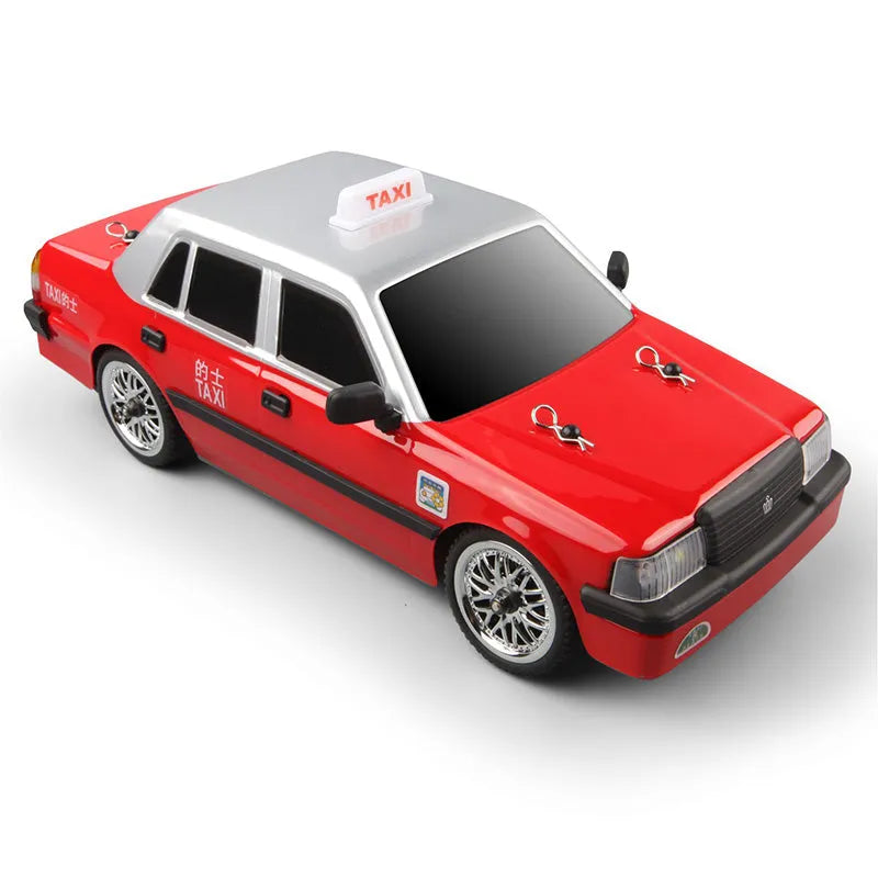 MNRC MN38 1/16 Scale 35km/h High-Speed Drift Remote Control Car - Hong Kong Taxi Model - Perfect for RC Racing, Drifting Competitions & Collectors Display
