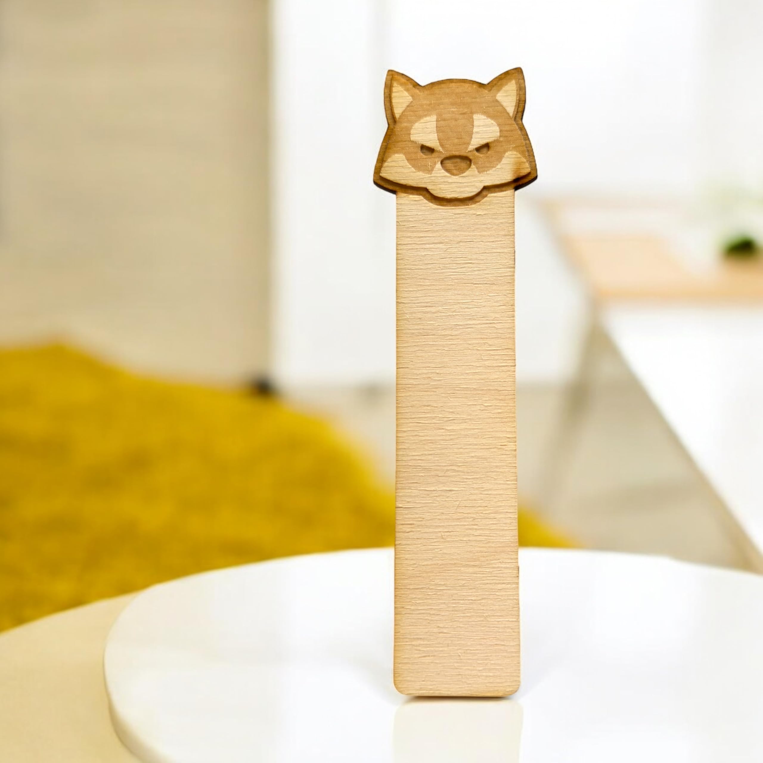 Cute Wolf Bookmark - Handmade Animal Bookmark for Reading, Gifts, and Book Lovers - Perfect for Journals, Notebooks, and Study Accessories