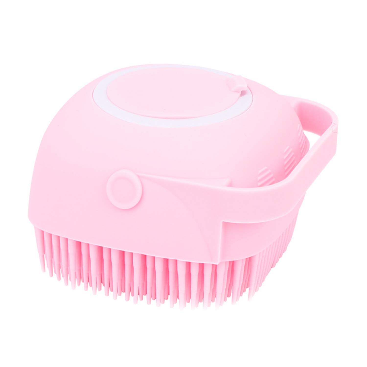 Silicone Body Brush with Shampoo Dispenser - Soft Massage for Shower & Bath