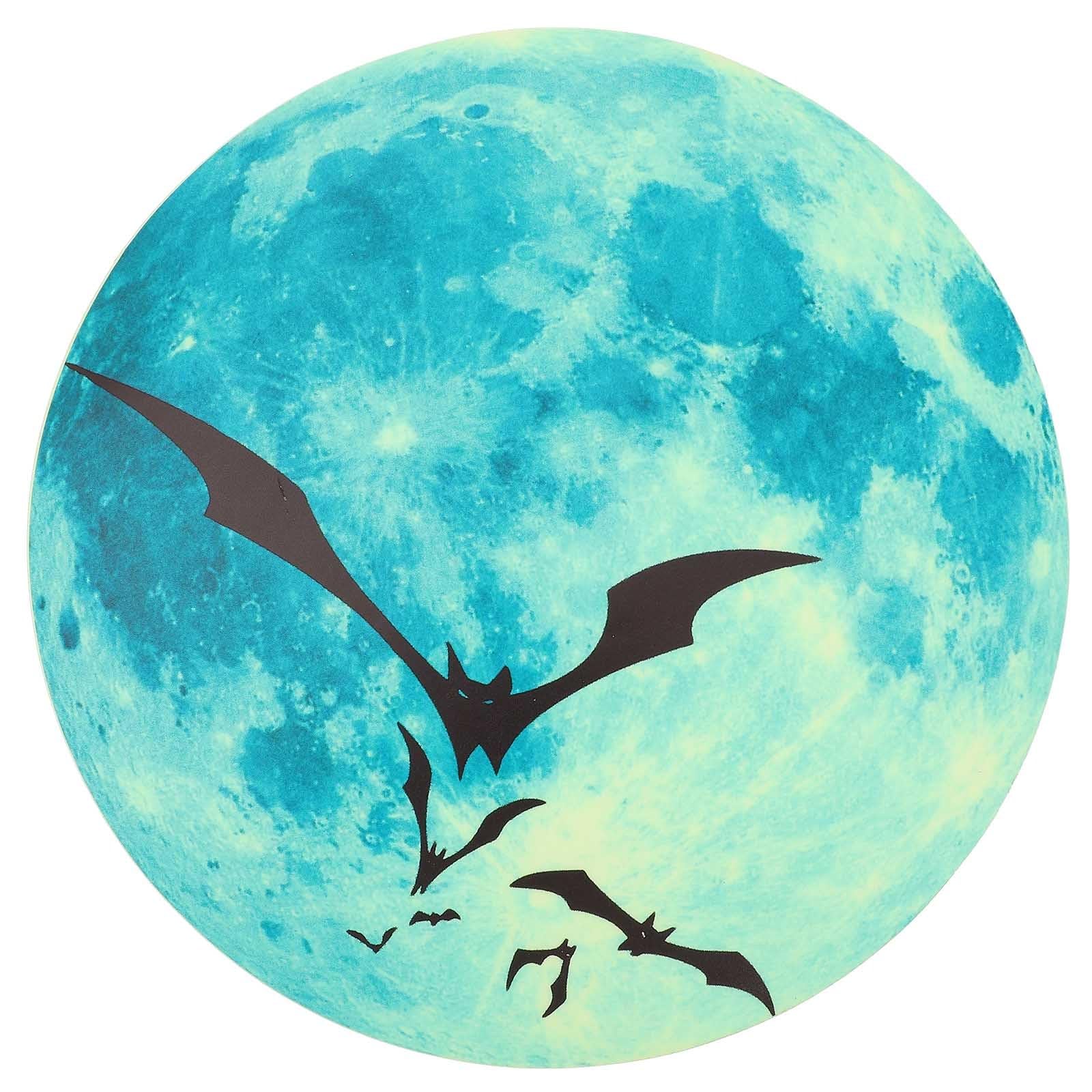 PRETYZOOM Glow in the Dark Halloween Wall Stickers - 1 Sheet Witch Window Decals, Glowing Pumpkin Decor for Bedroom, Party & Outdoor - Perfect for Windows, Walls, Doors & Ceiling Halloween Decorations