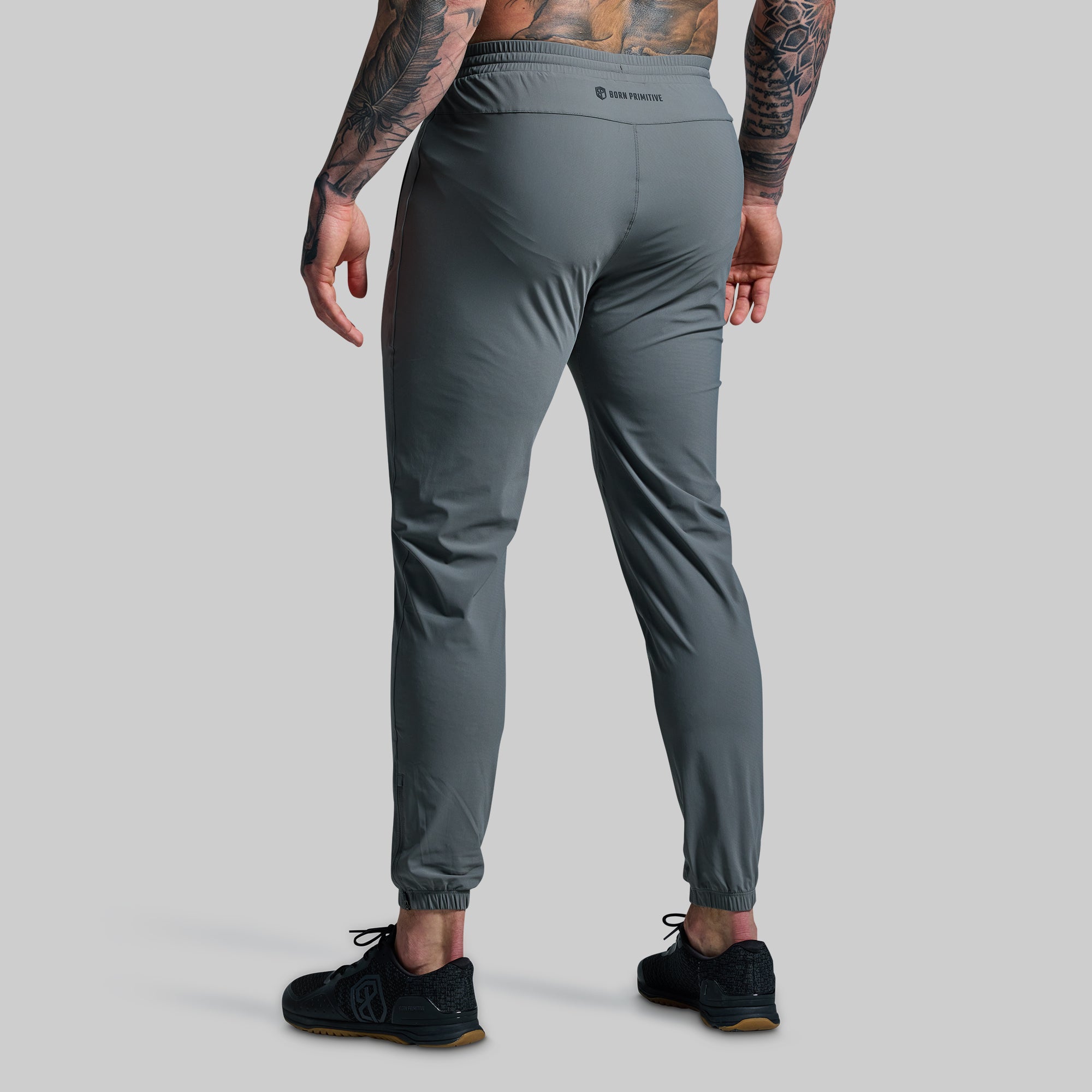 Men's Performance Jogger Pants - Lightweight Athletic Running Pants for Men, Gym Workout & Casual Wear (Gunmetal Grey) - Perfect for Jogging, Training & Lounge